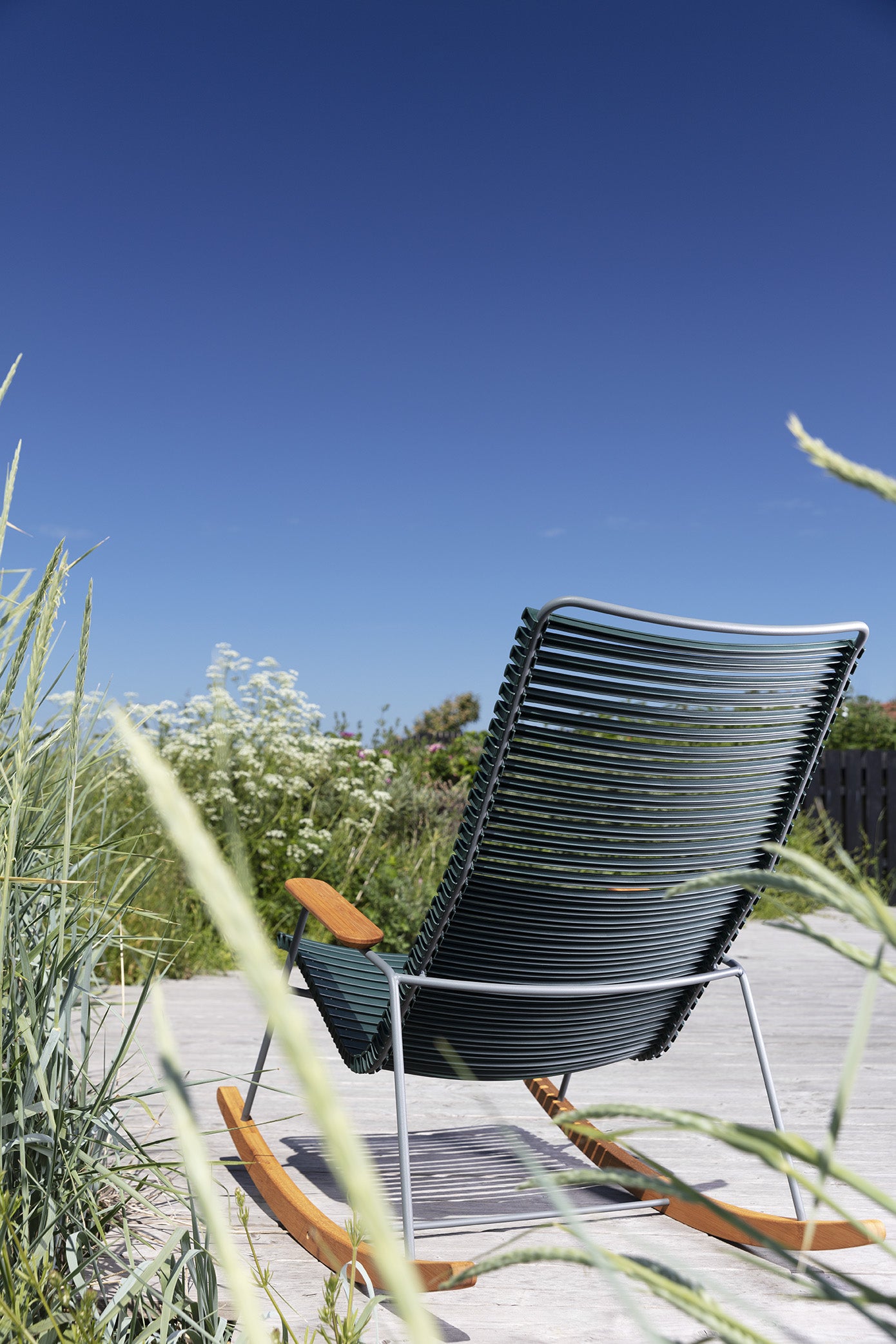 Click Rocking Chair pictured in Black