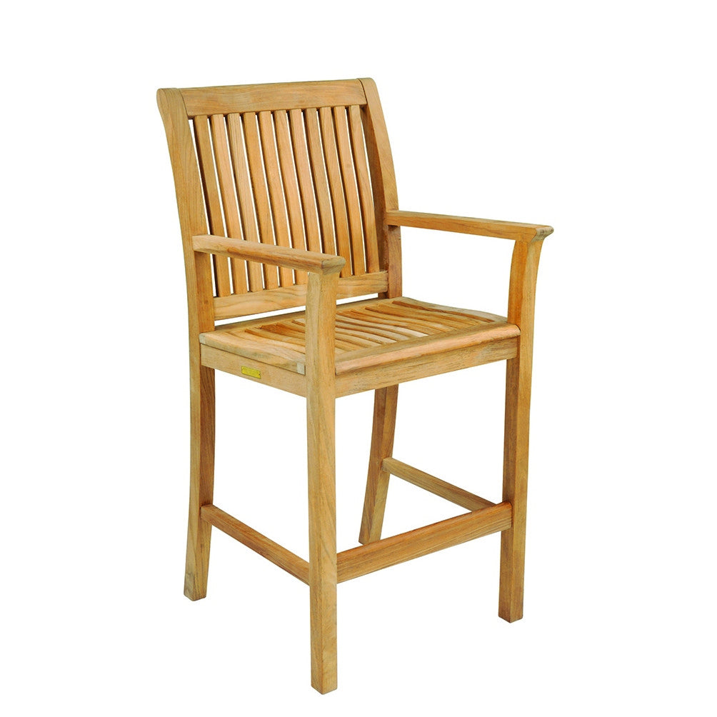 Kingsley Bate Chelsea Teak Bar Chair