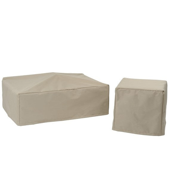 Kingsley Bate Milano Deep Seating Ottoman Cover