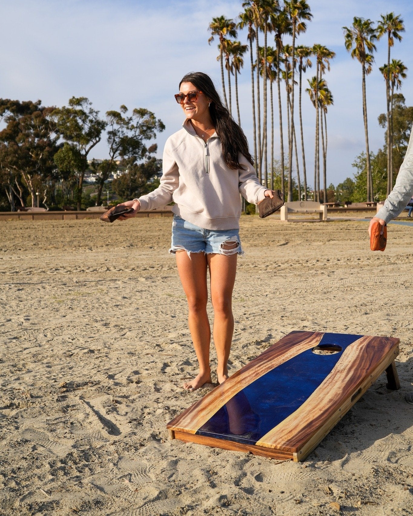 Elakai 2'x4' Pathfinder ART Cornhole Board game