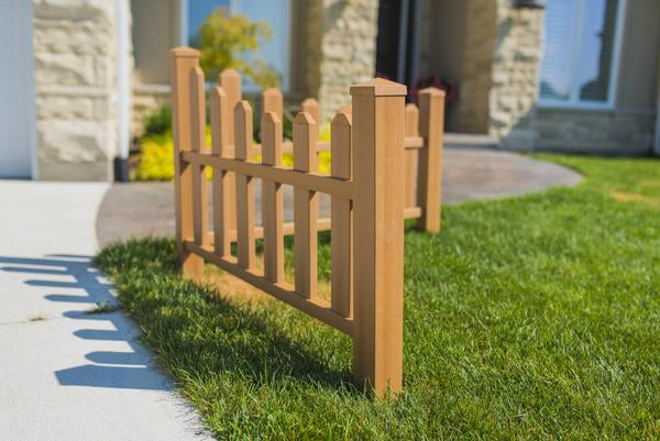 Vita Country Corner Picket Fence