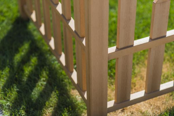 Vita Country Corner Picket Fence