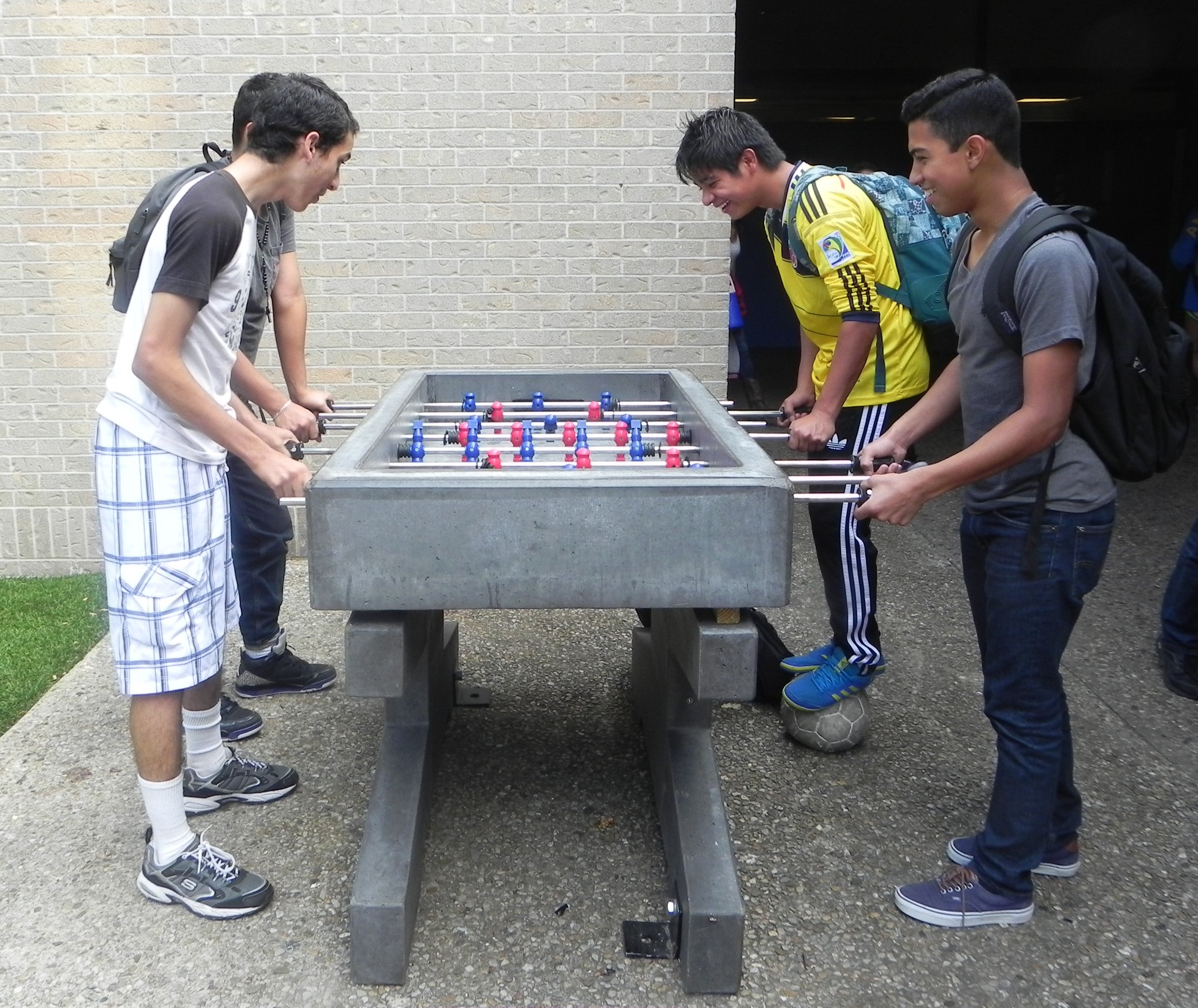 Stone Age Foosball Table