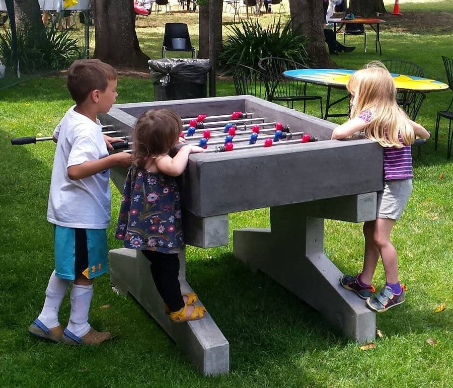 Stone Age Foosball Table