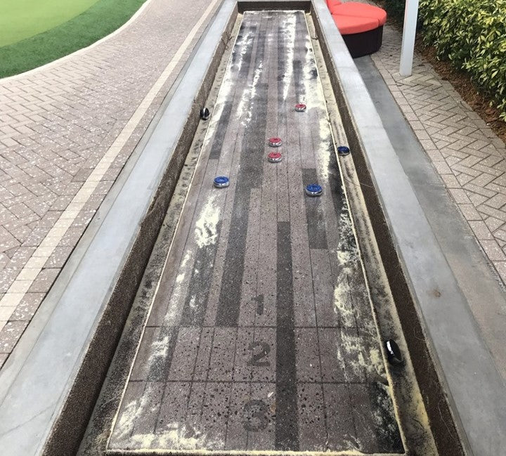 Stone Age Shuffleboard Table