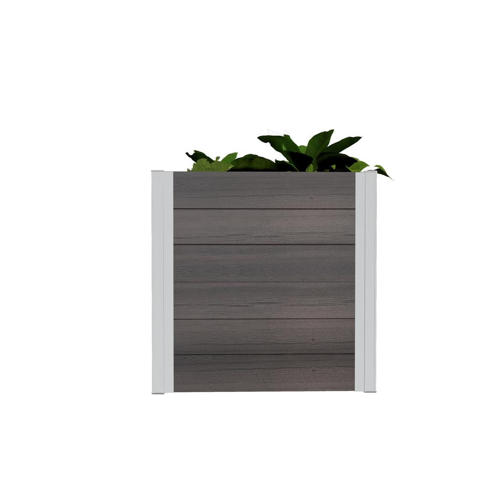 Vita Urbana 22" Espresso Cube Planter