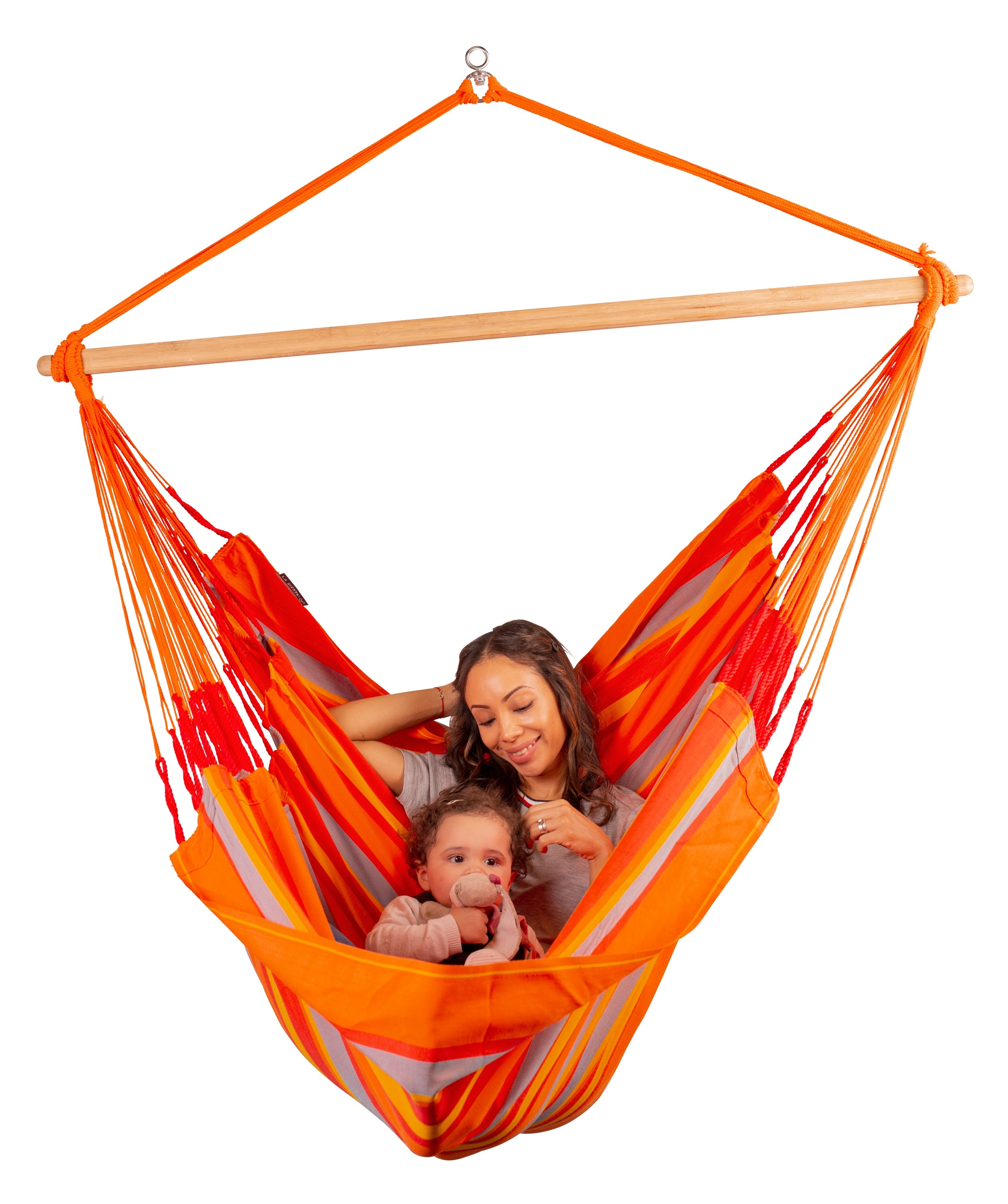 La Siesta Domingo Weatherproof King-Size Hanging Chair - Toucan