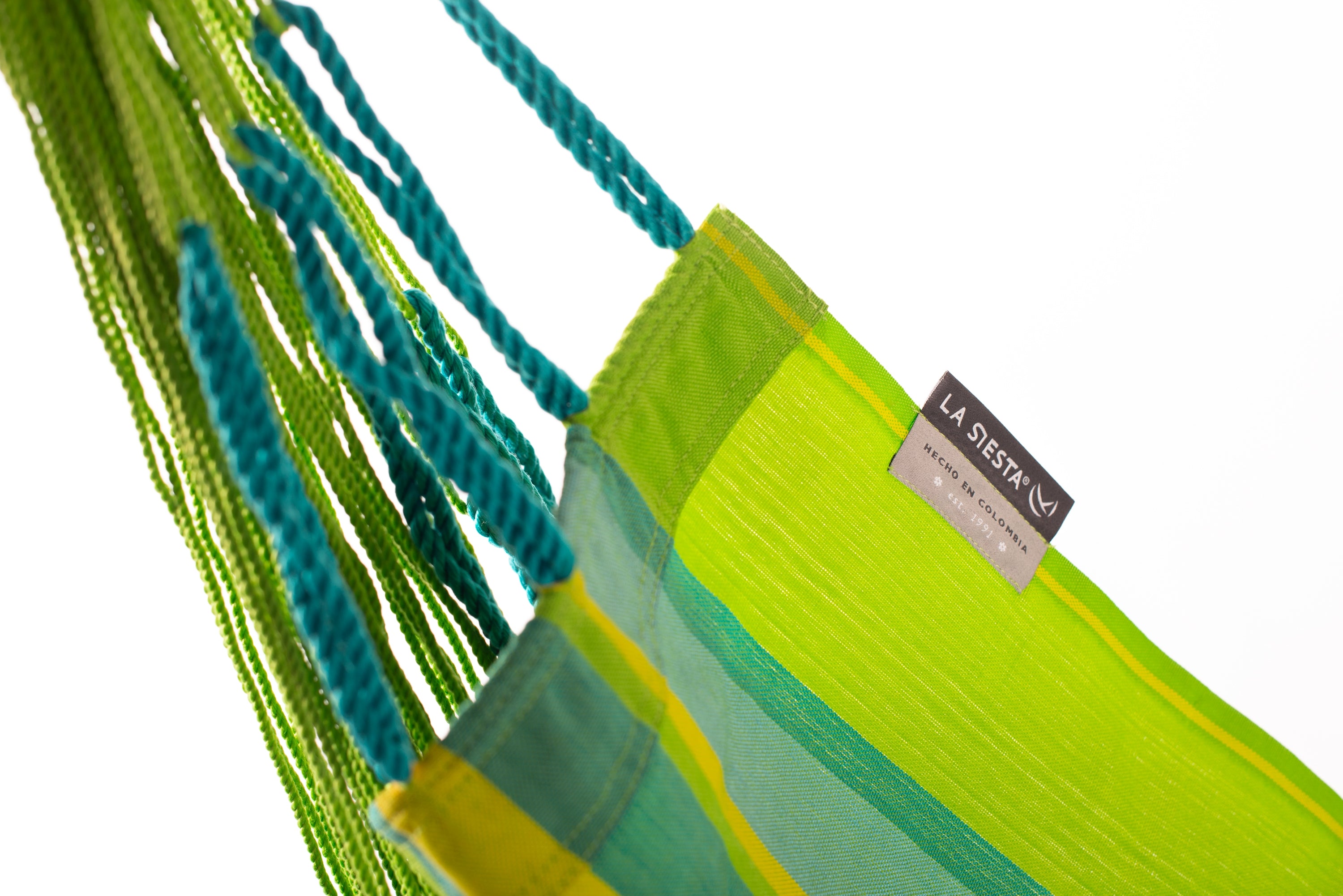 La Siesta Domingo Weatherproof King-Size Hanging Chair - Lime