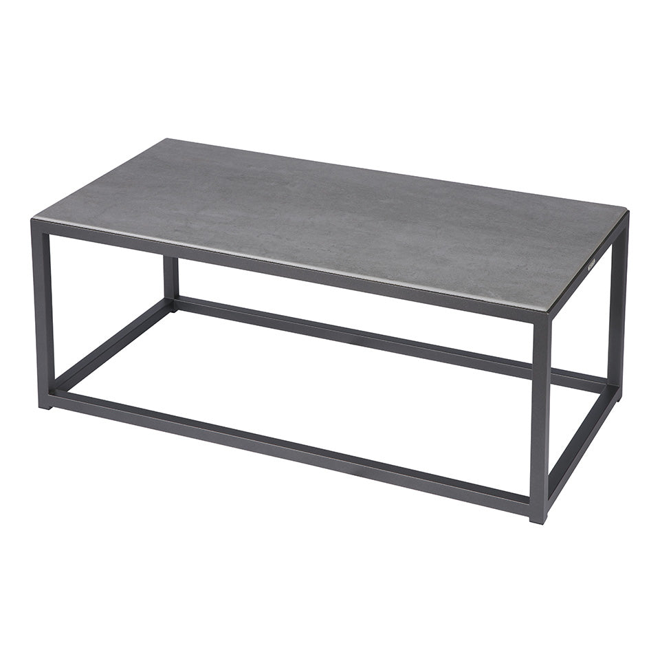 Barlow Tyrie Equinox Stainless Steel Low Coffee Table 100