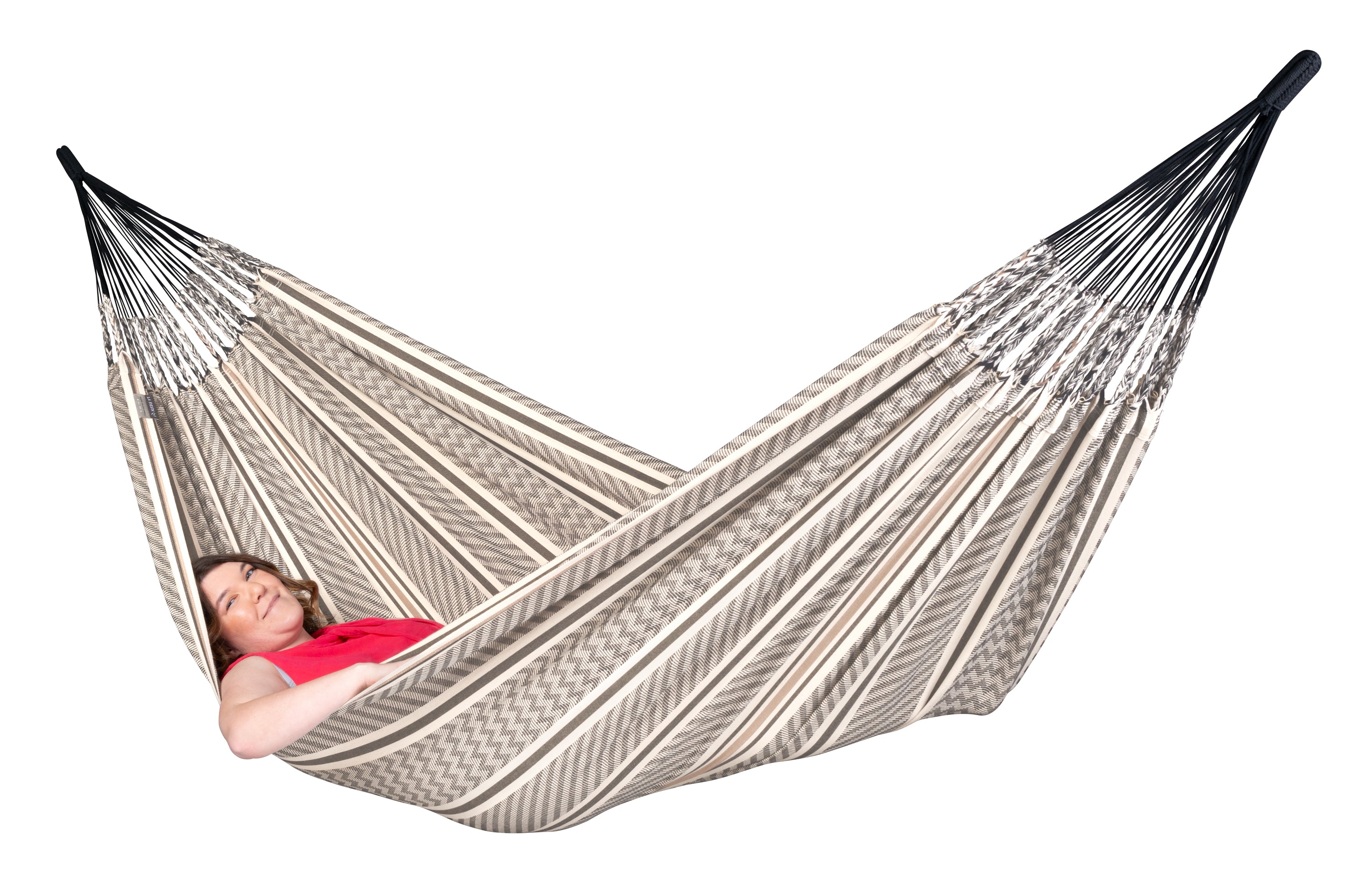 La Siesta Organic Cotton Double Classic Hammock - Flora Zebra