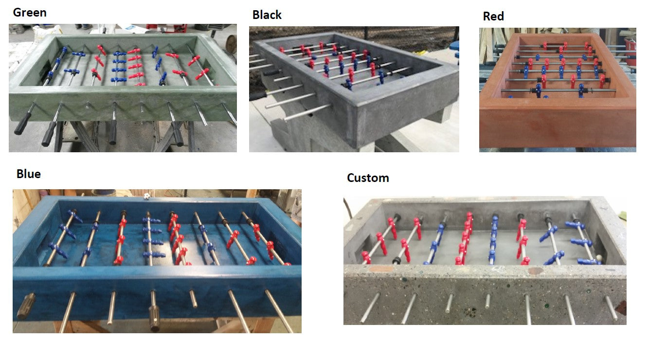 Stone Age Concrete Foosball Table