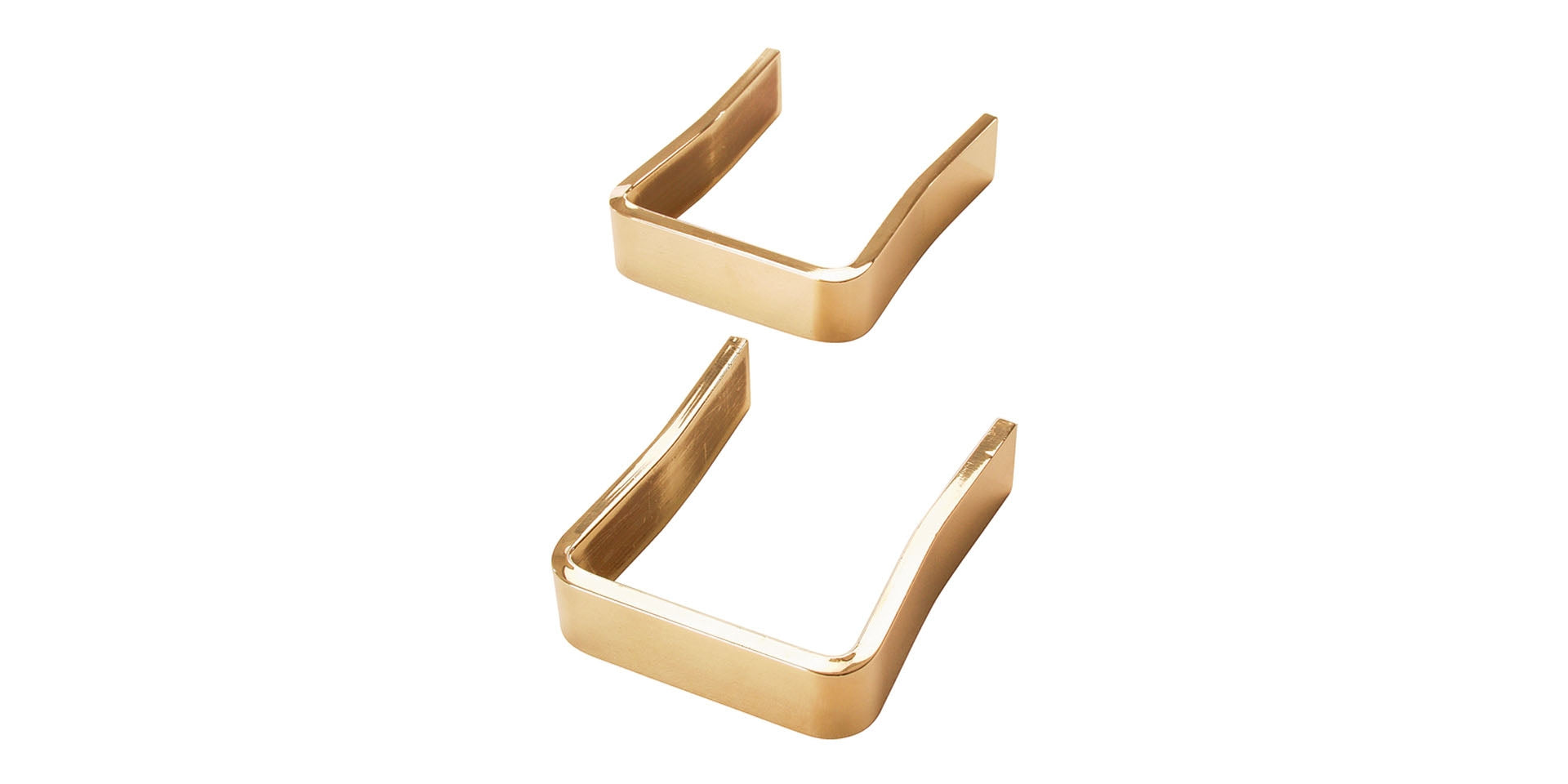 Barlow Tyrie Capri Polished Brass Frame Clips