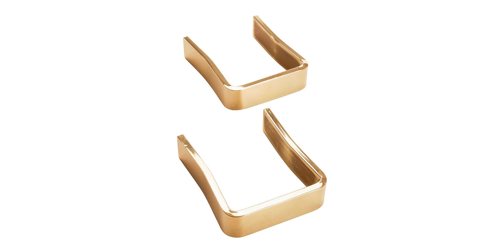 Barlow Tyrie Capri Polished Brass Frame Clips