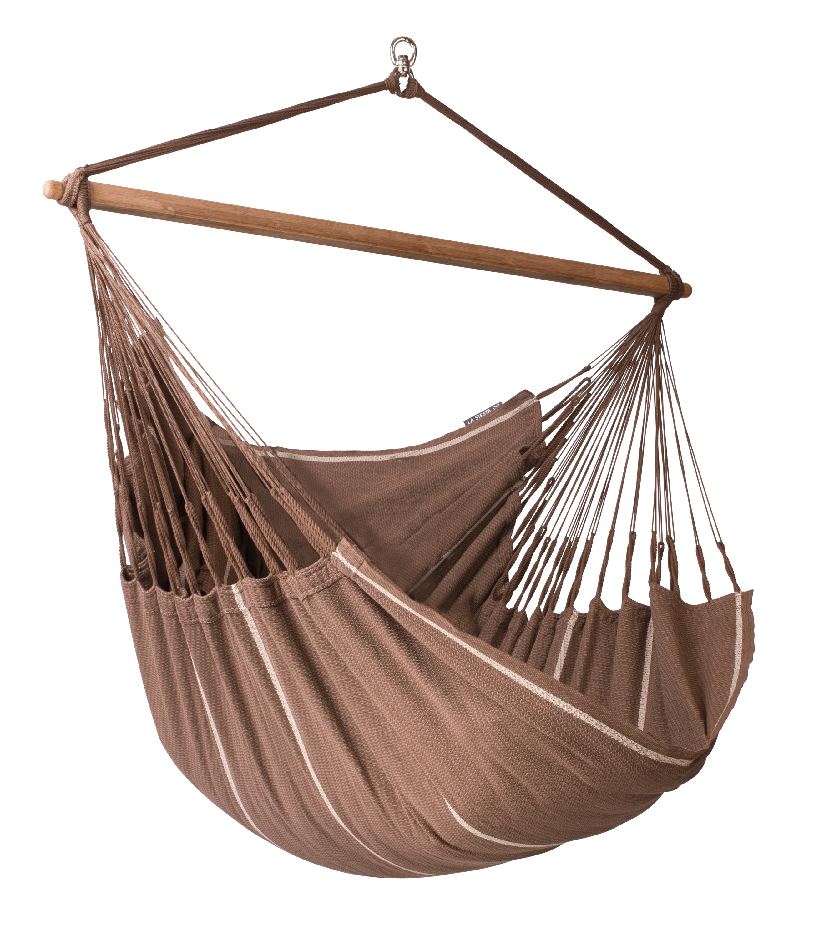 La Siesta Habana King-Size Hanging Chair - Chocolate