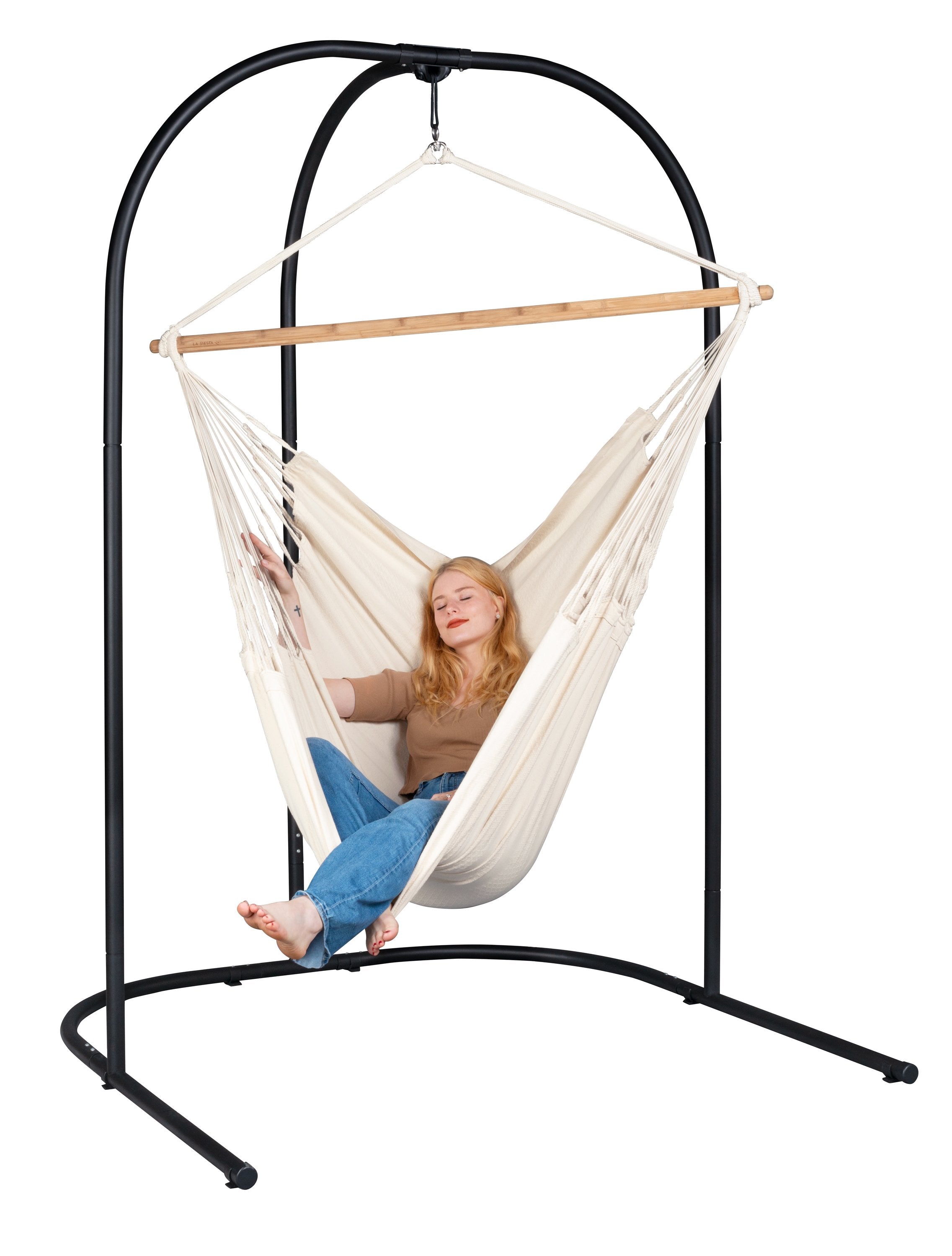 La Siesta Arcada Anthracite Hammock Chair Stand