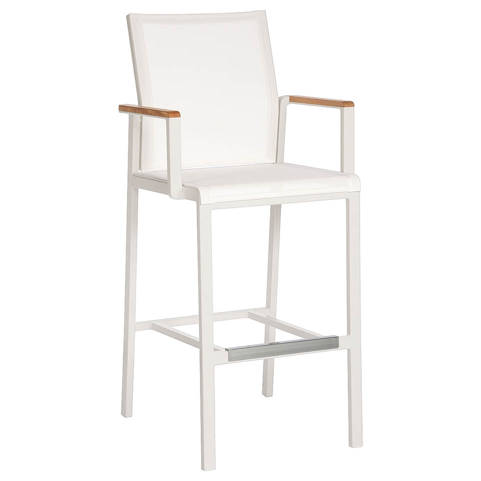 Barlow Tyrie Aura Aluminum High Dining Armchair