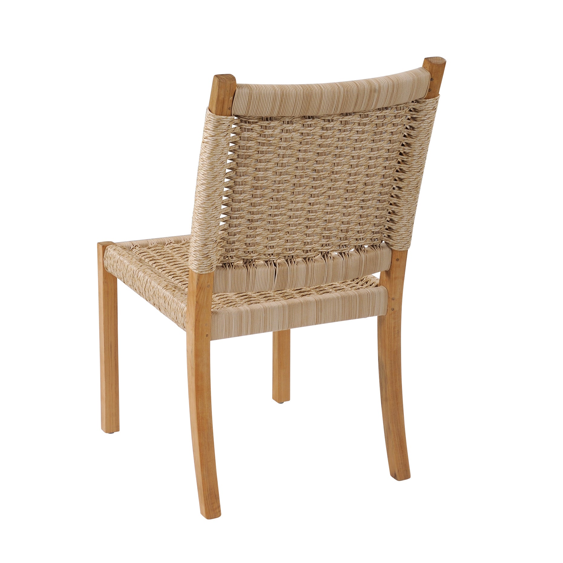 Kingsley Bate Hudson Dining Side Chair in Natural Cord