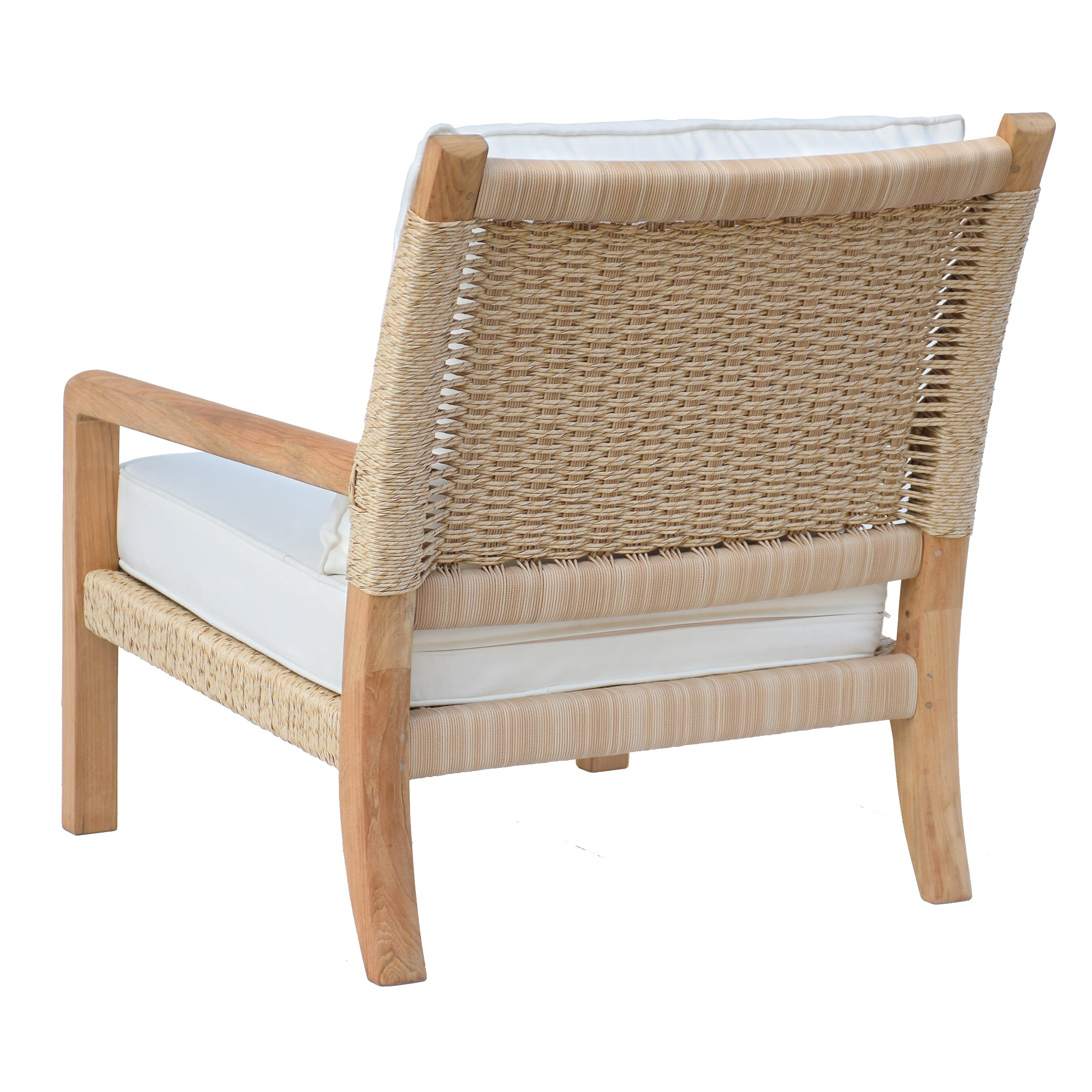 Kingsley Bate Hudson Lounge Chair in Natural Cord