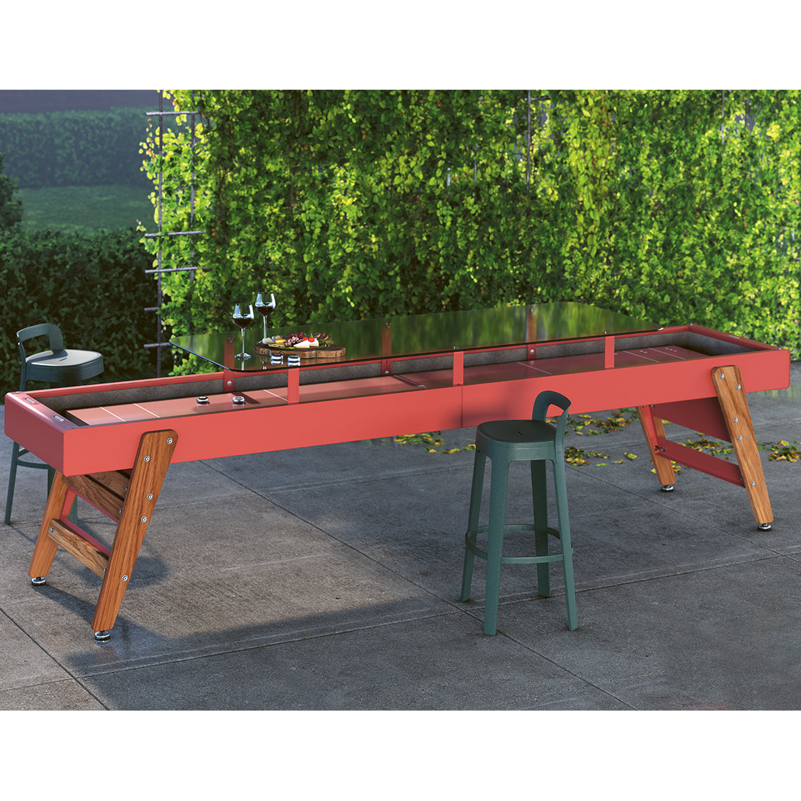 Track Dining Shuffleboard Table - Sold Separately