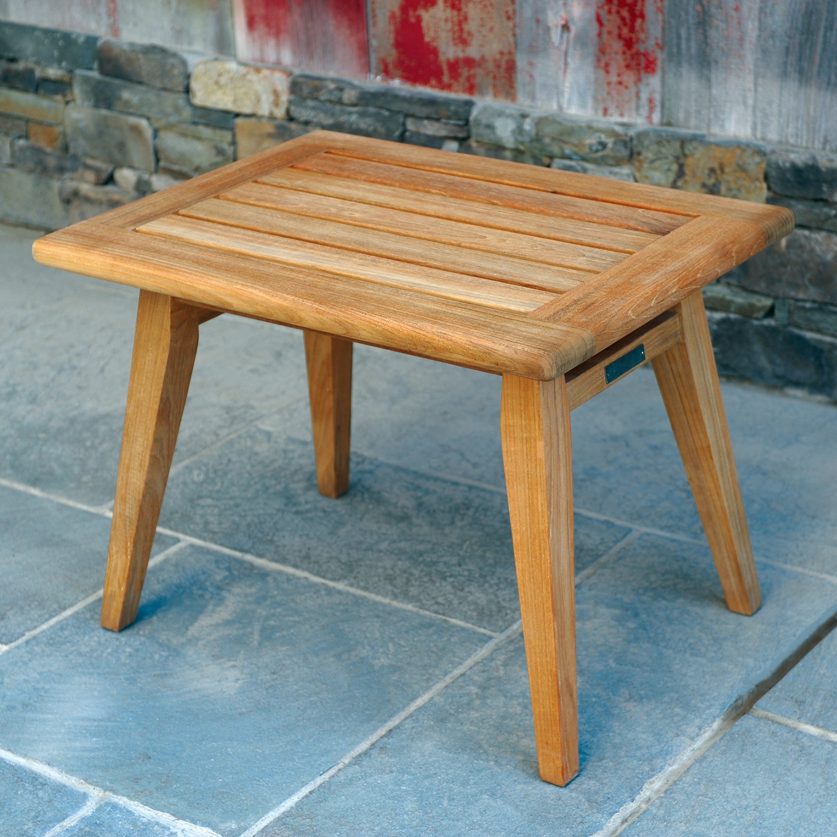 Kingsley Bate Ipanema Teak Rectangular Side Table