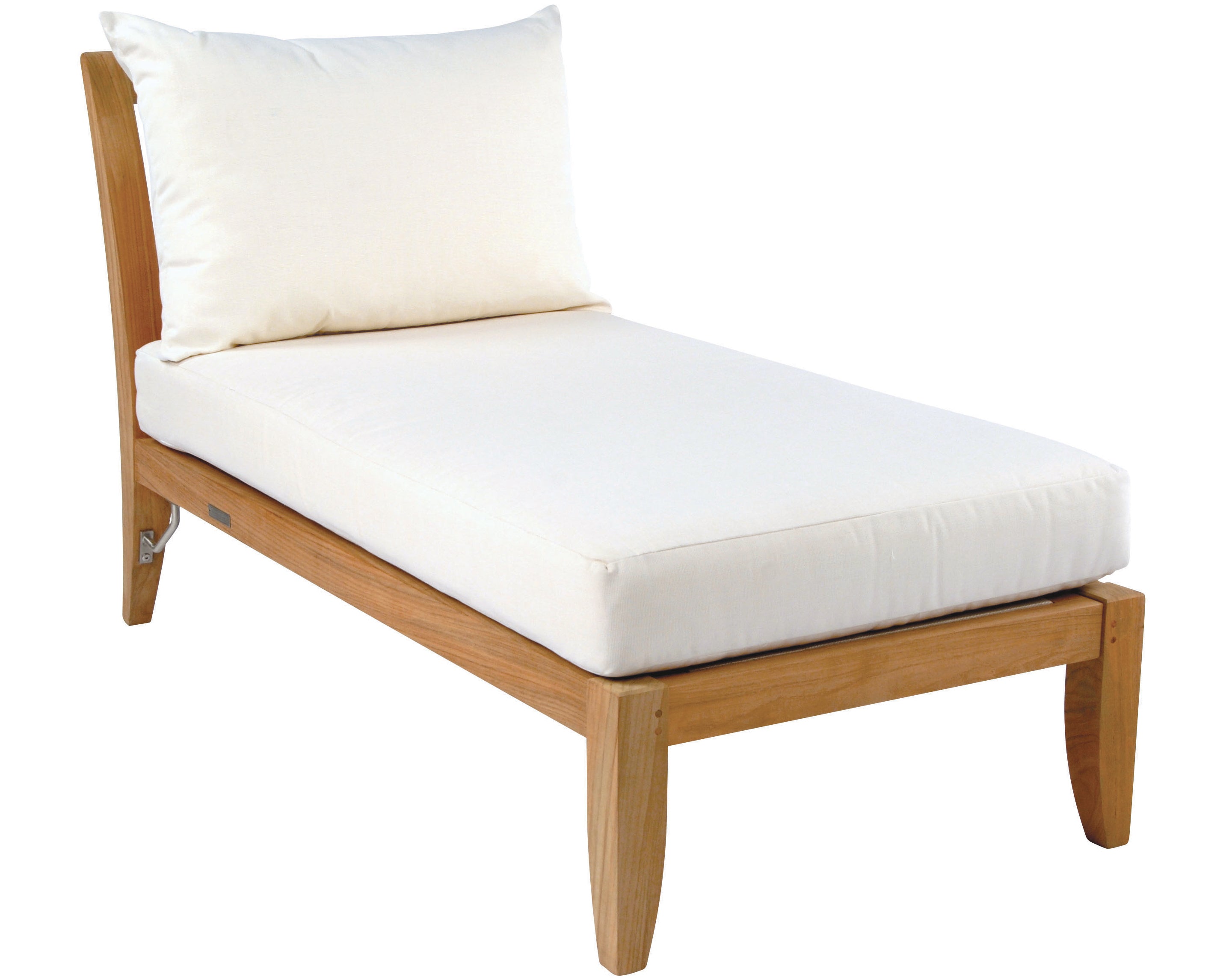 Kingsley Bate Ipanema Teak Sectional Chaise Lounge