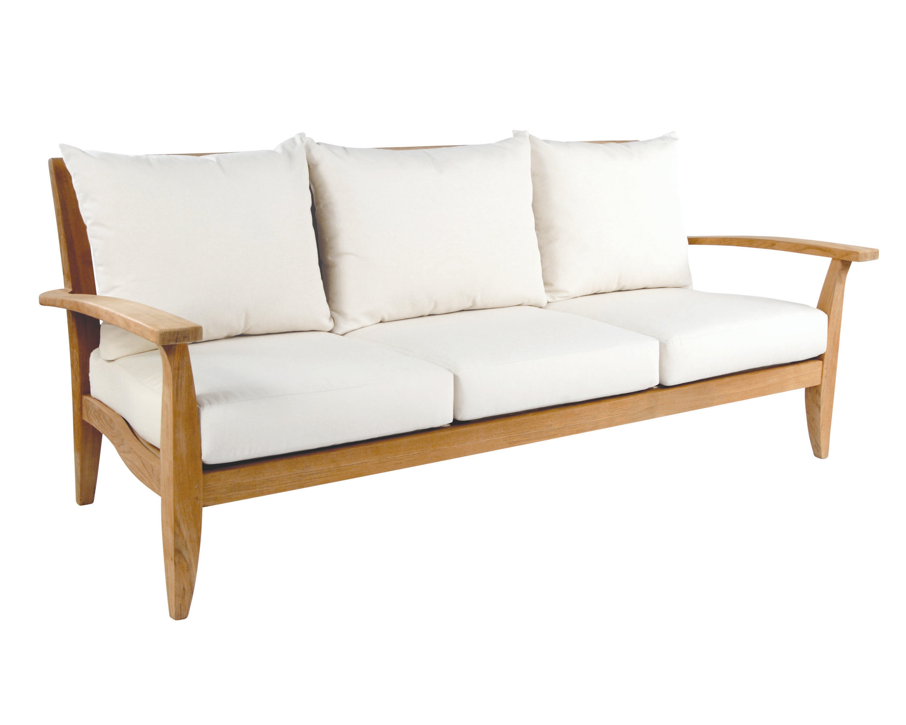 Kingsley Bate Ipanema Teak Deep Seating Sofa 