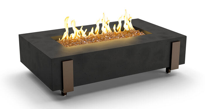 Iron Saddle Fire Table