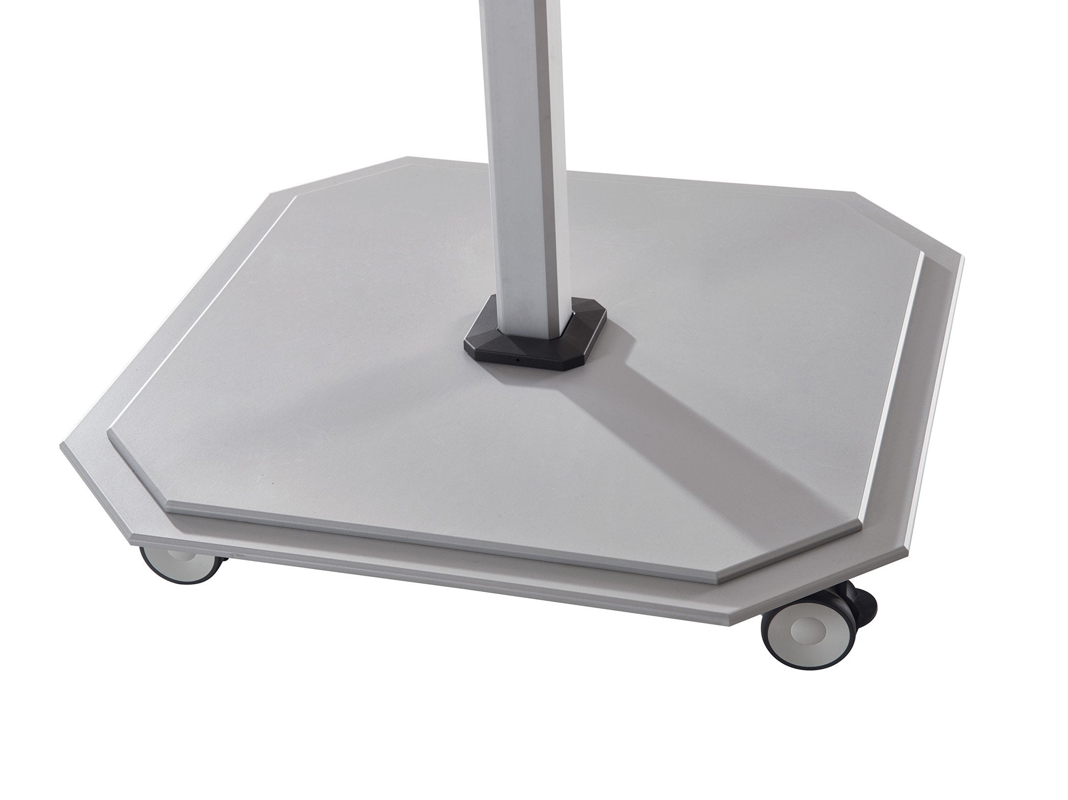 Jardinico JCB301 365 lb Freestanding Umbrella Base (SS Silver Anodized)