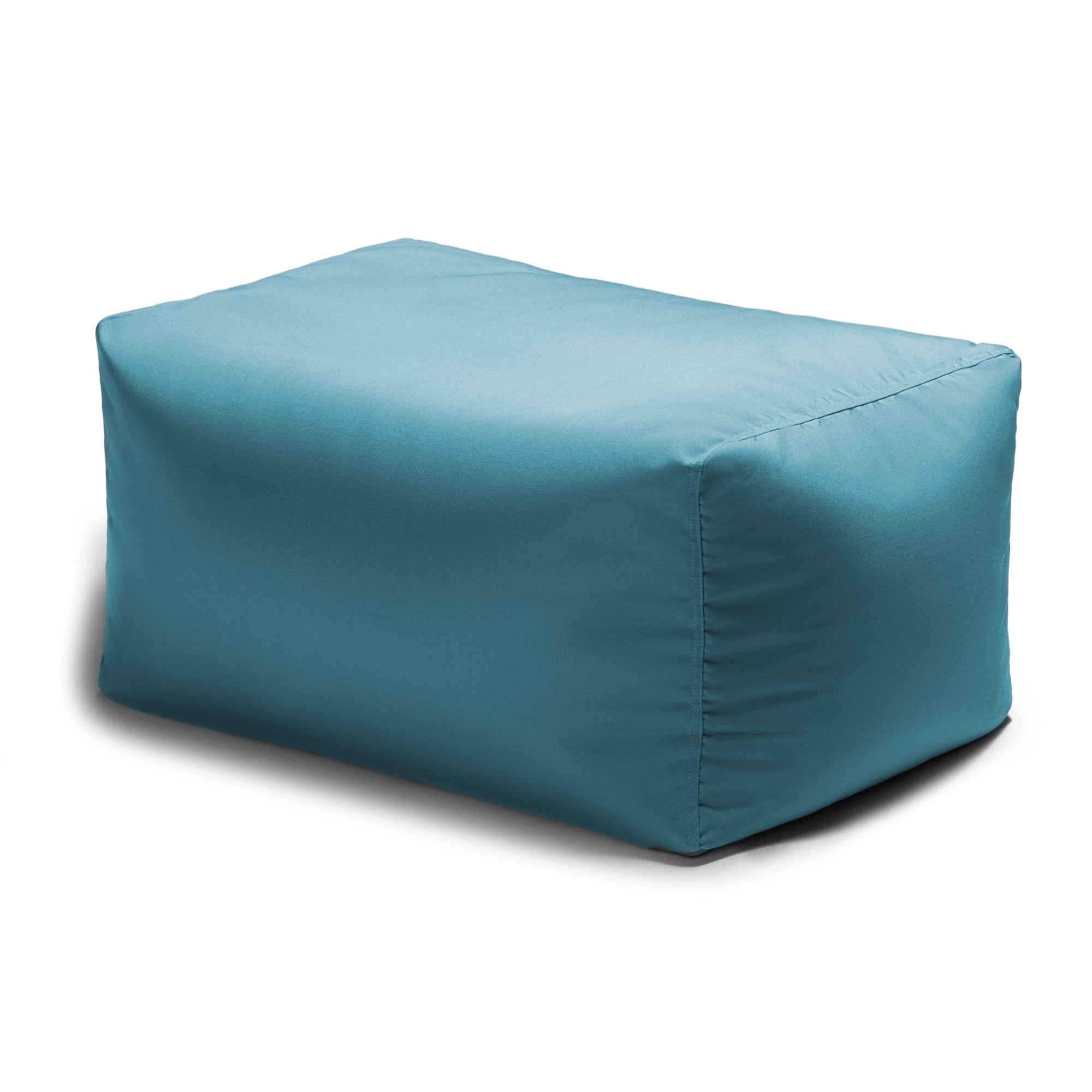 Leon Outdoor Bean Bag Ottoman Bench - Light Blue Acrylic