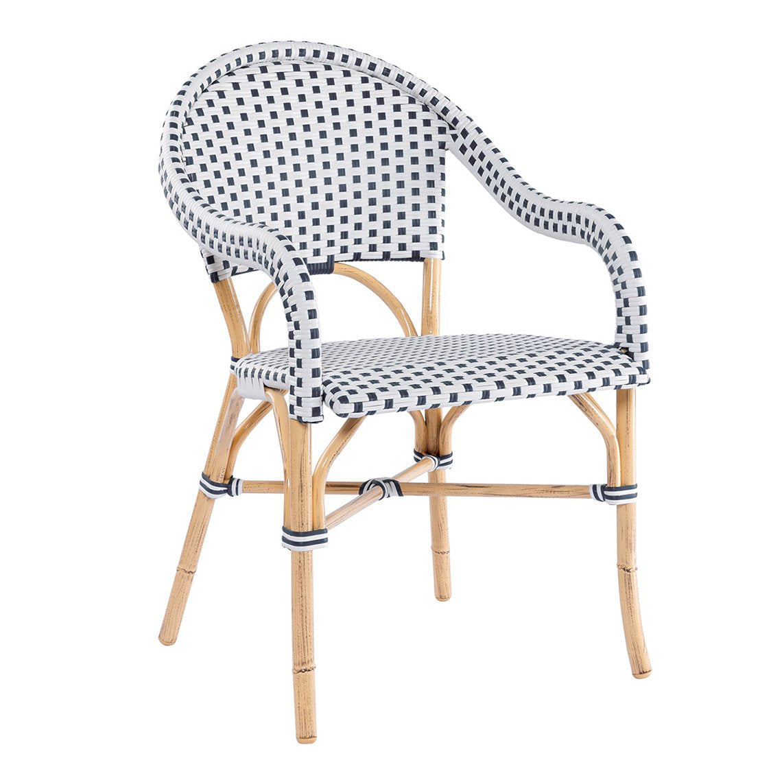 Kingsley Bate Cafe Aluminum Dining Armchair