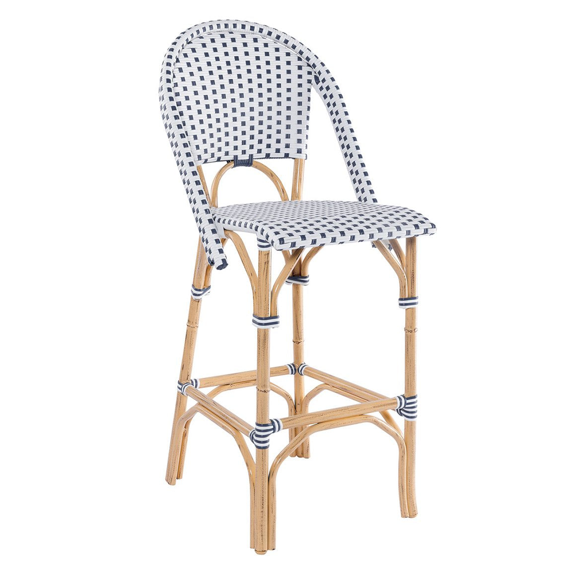 Kingsley Bate Cafe Aluminum Bar Chair