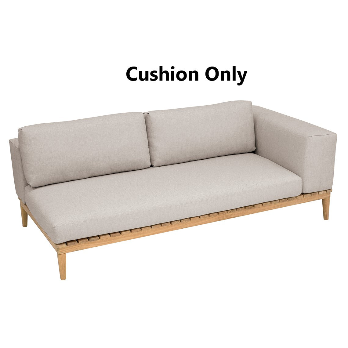 Kingsley Bate Lotus Sectional Settee Seat & Back Cushion