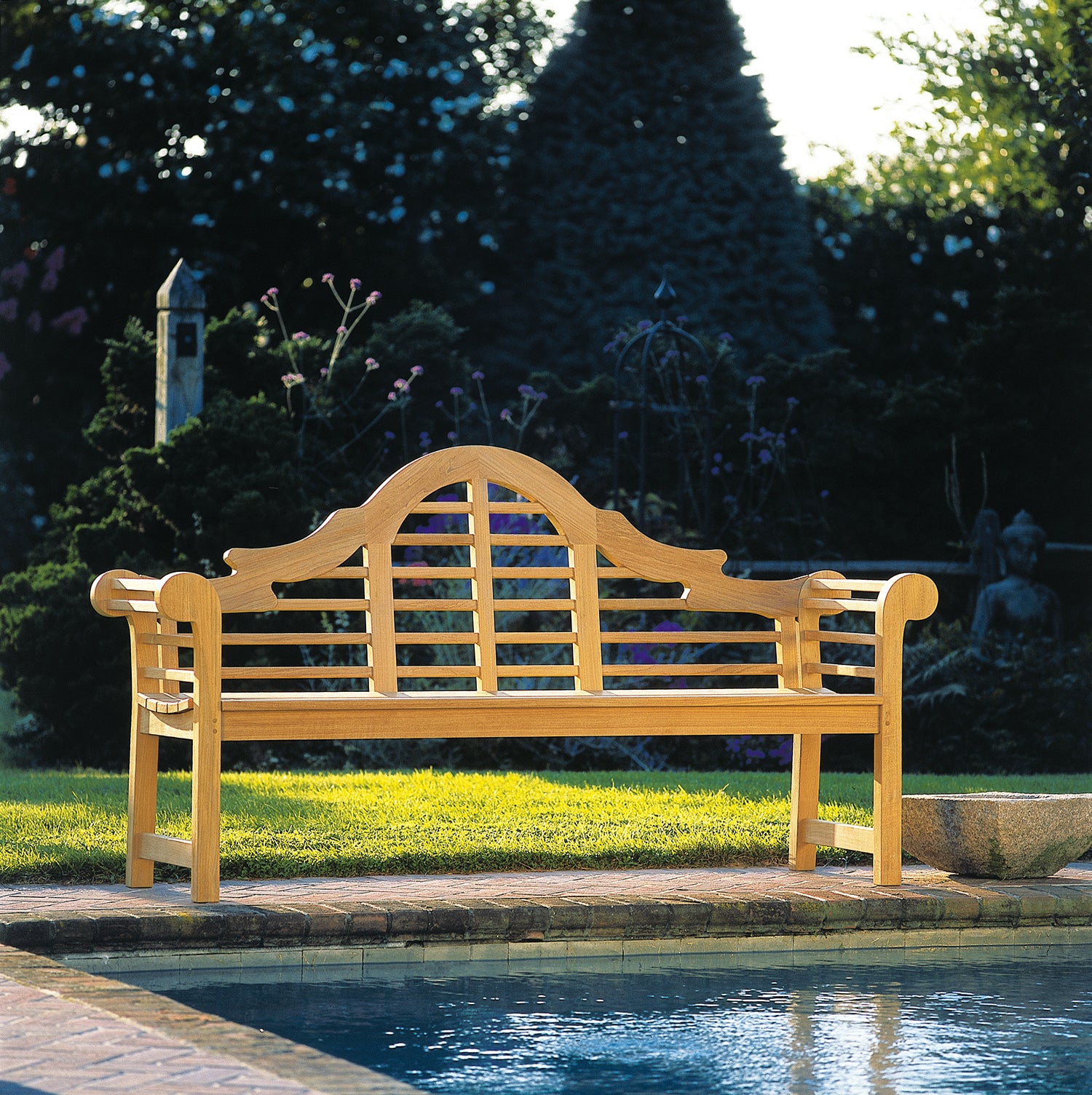 Kingsley Bate Lutyens Teak 6' Bench