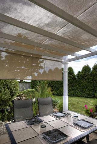 Vita 10'x10' Malibu Canopy Vinyl Pergola