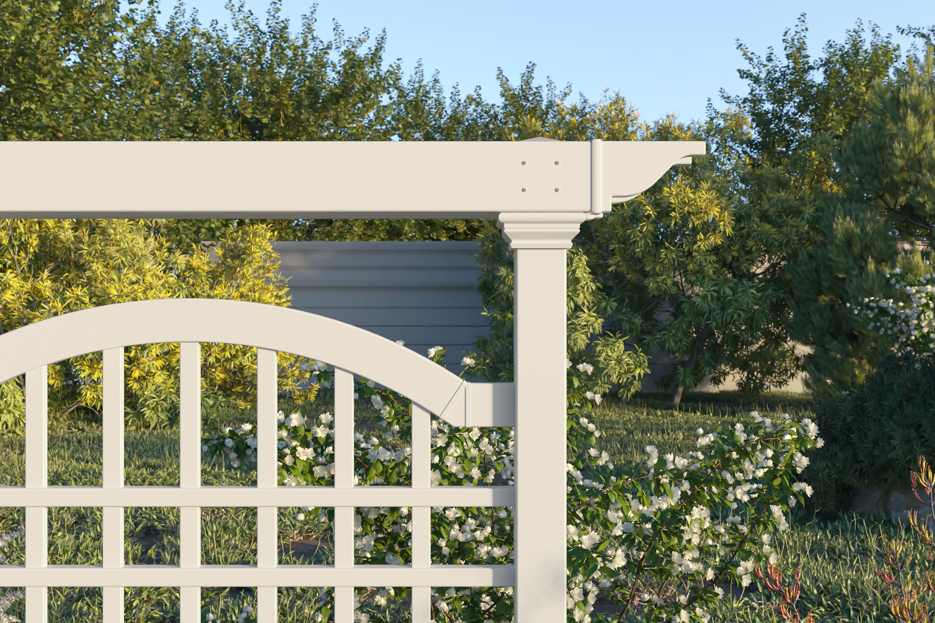 Vita Manchester Vinyl Privacy Trellis