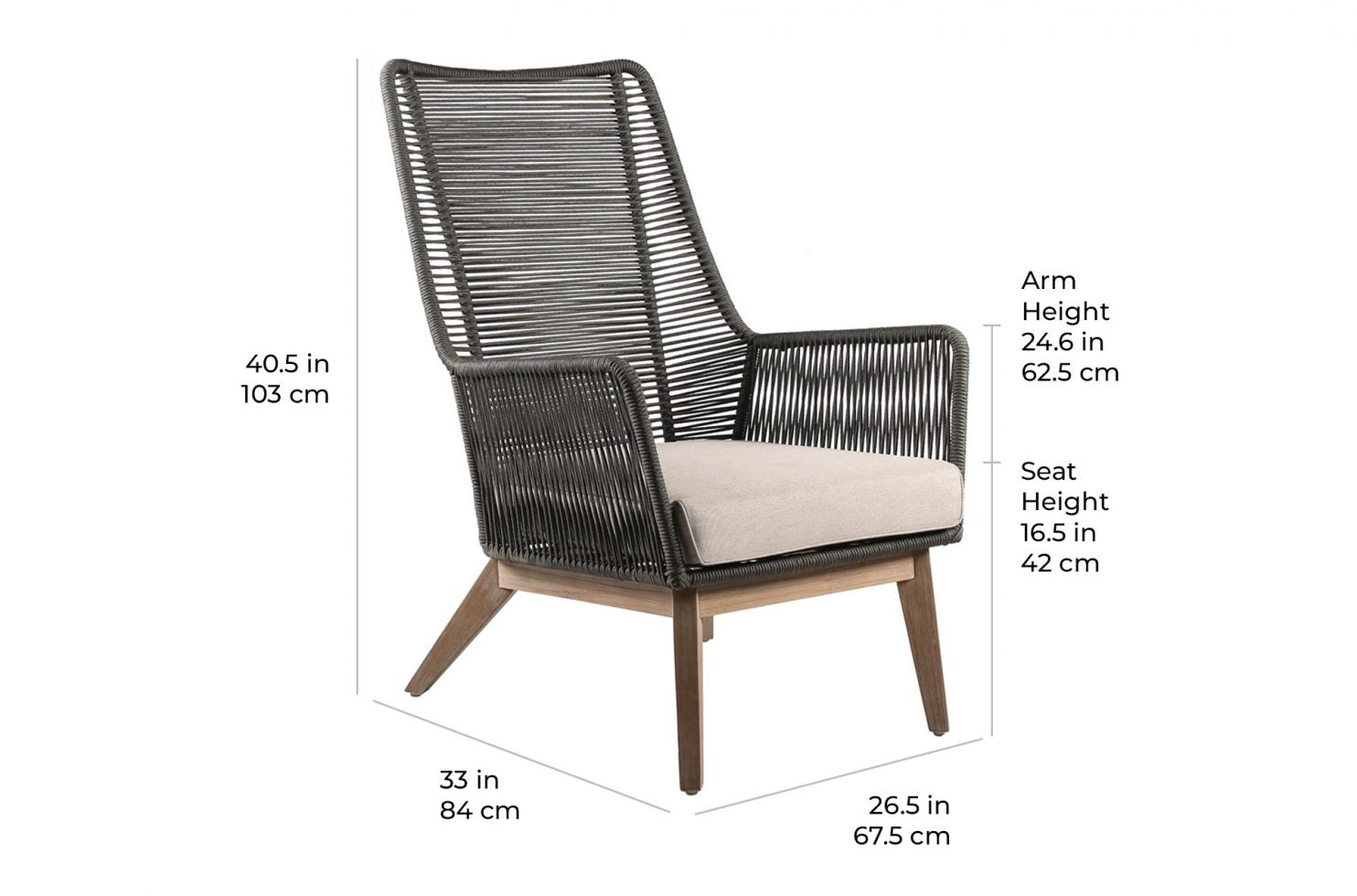 Seasonal Living Explorer Marco Polo Lounge Chair