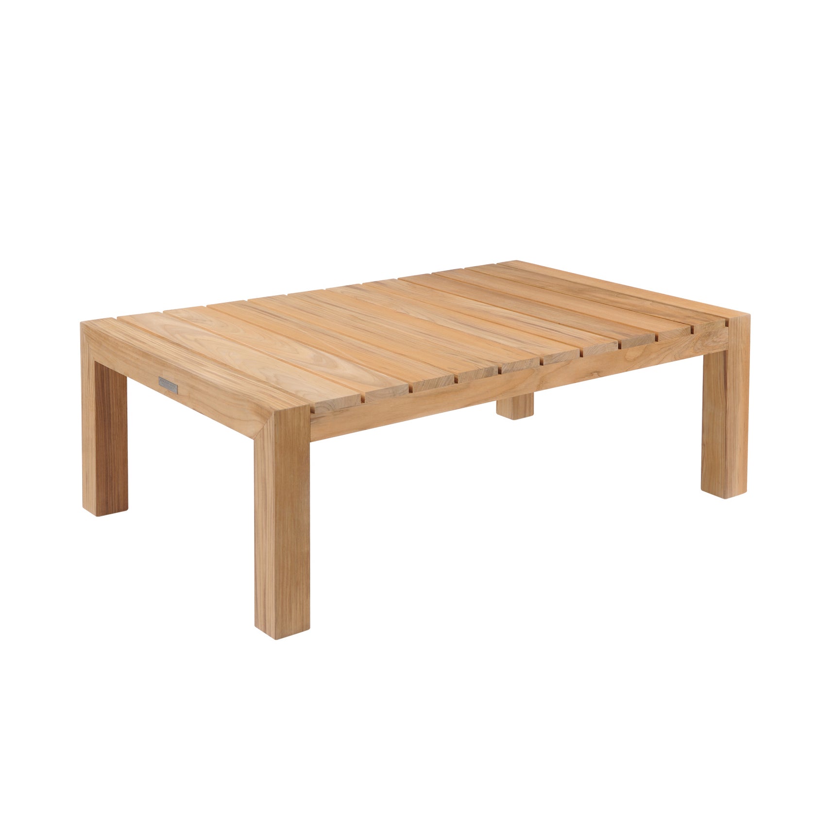 Kingsley Bate Mendocino Teak Rectangular Coffee Table 