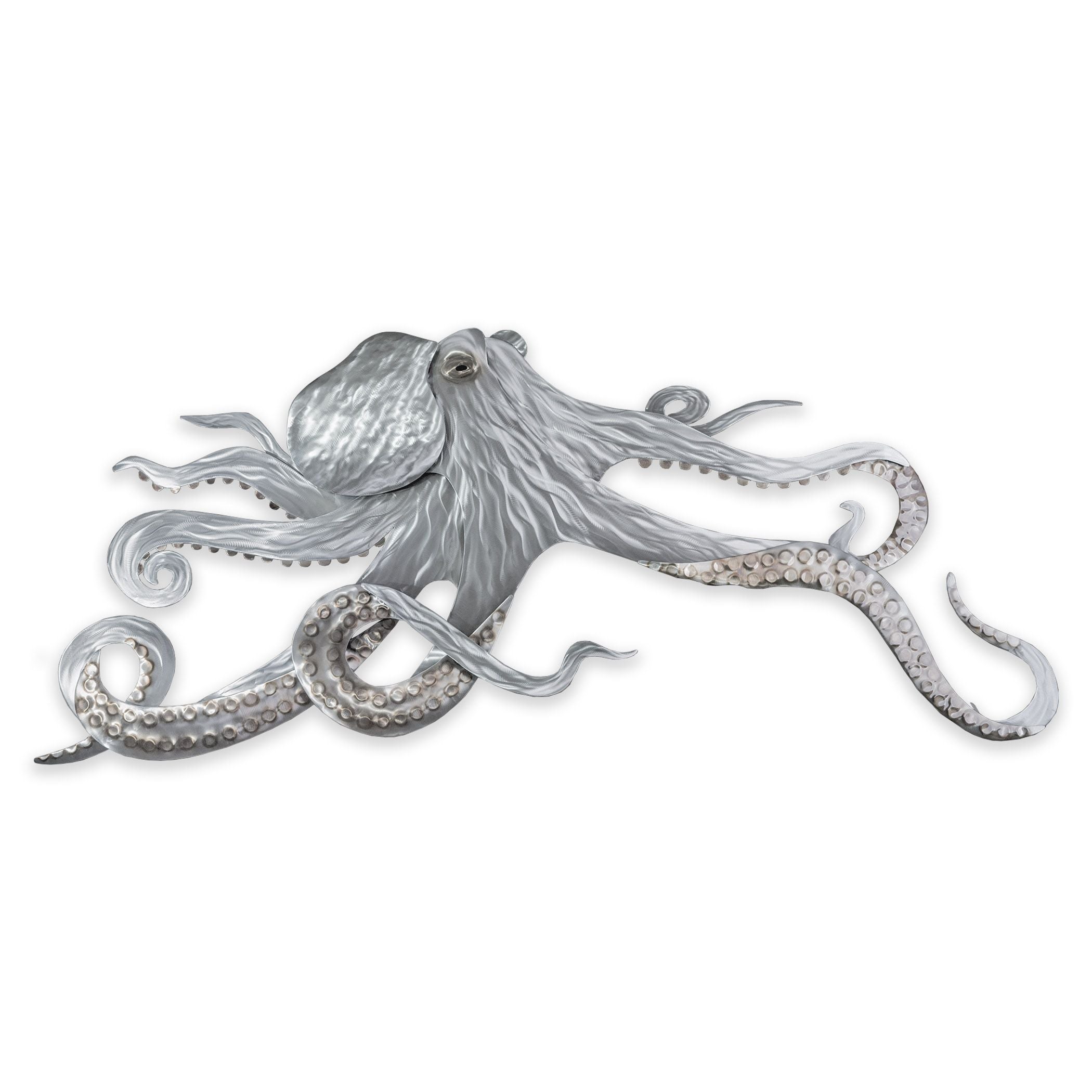 Copper Art Octopus Metal Wall Sculpture