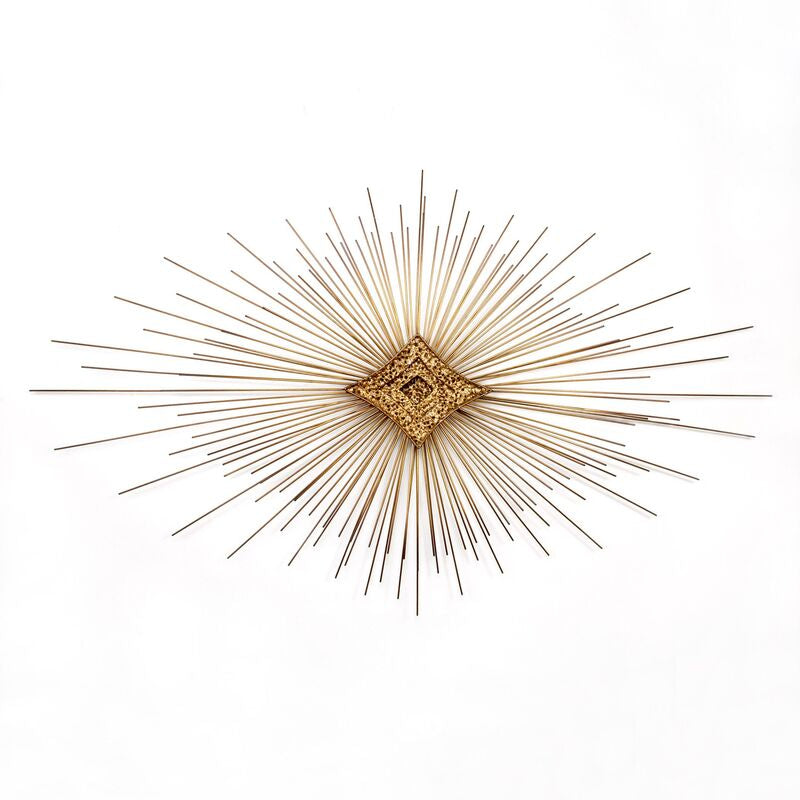 Copper Art Sun Burst Extreme Metal Wall Sculpture