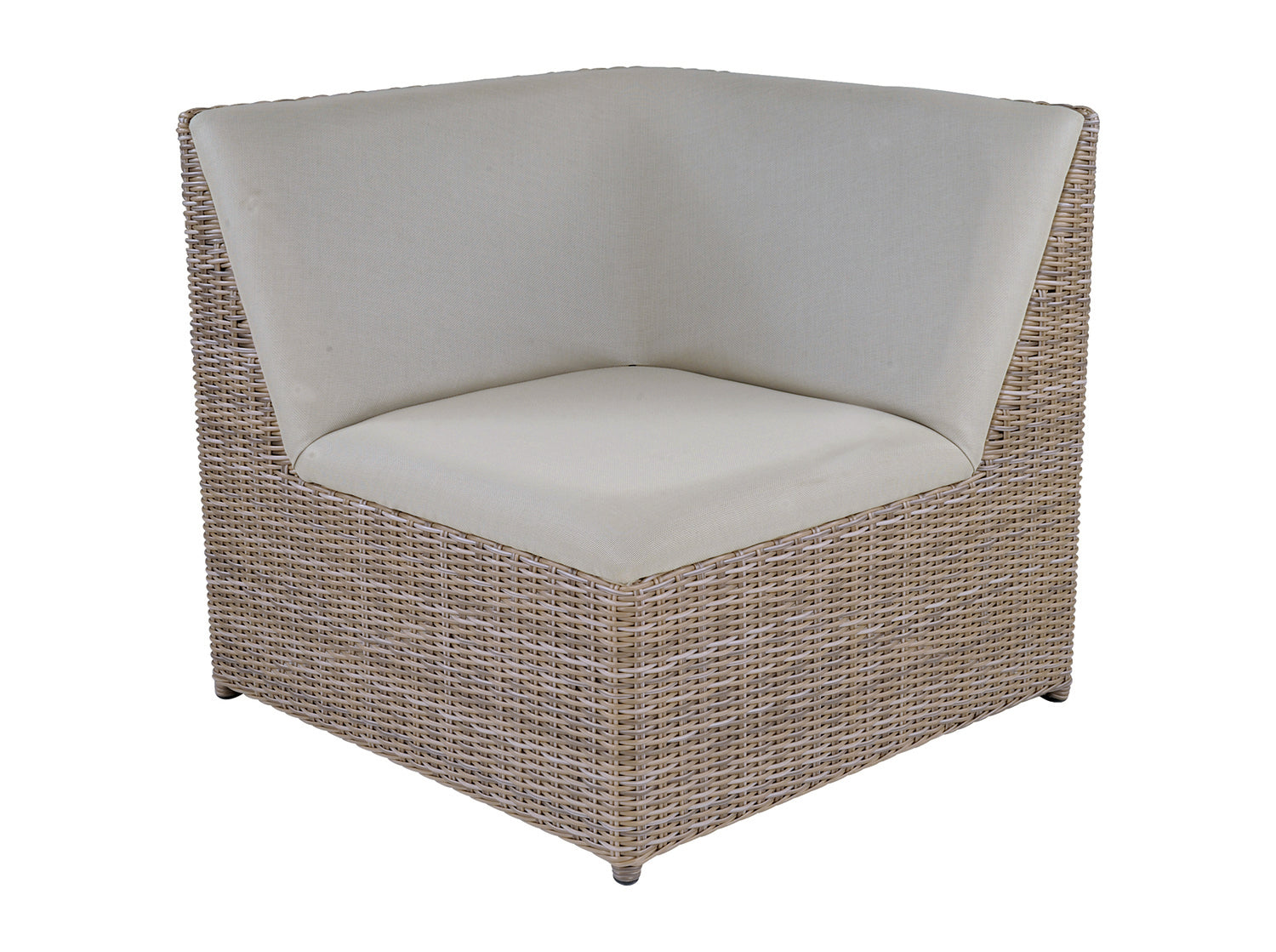 Kingsley Bate Milano Wicker Sectional Square Corner Chair