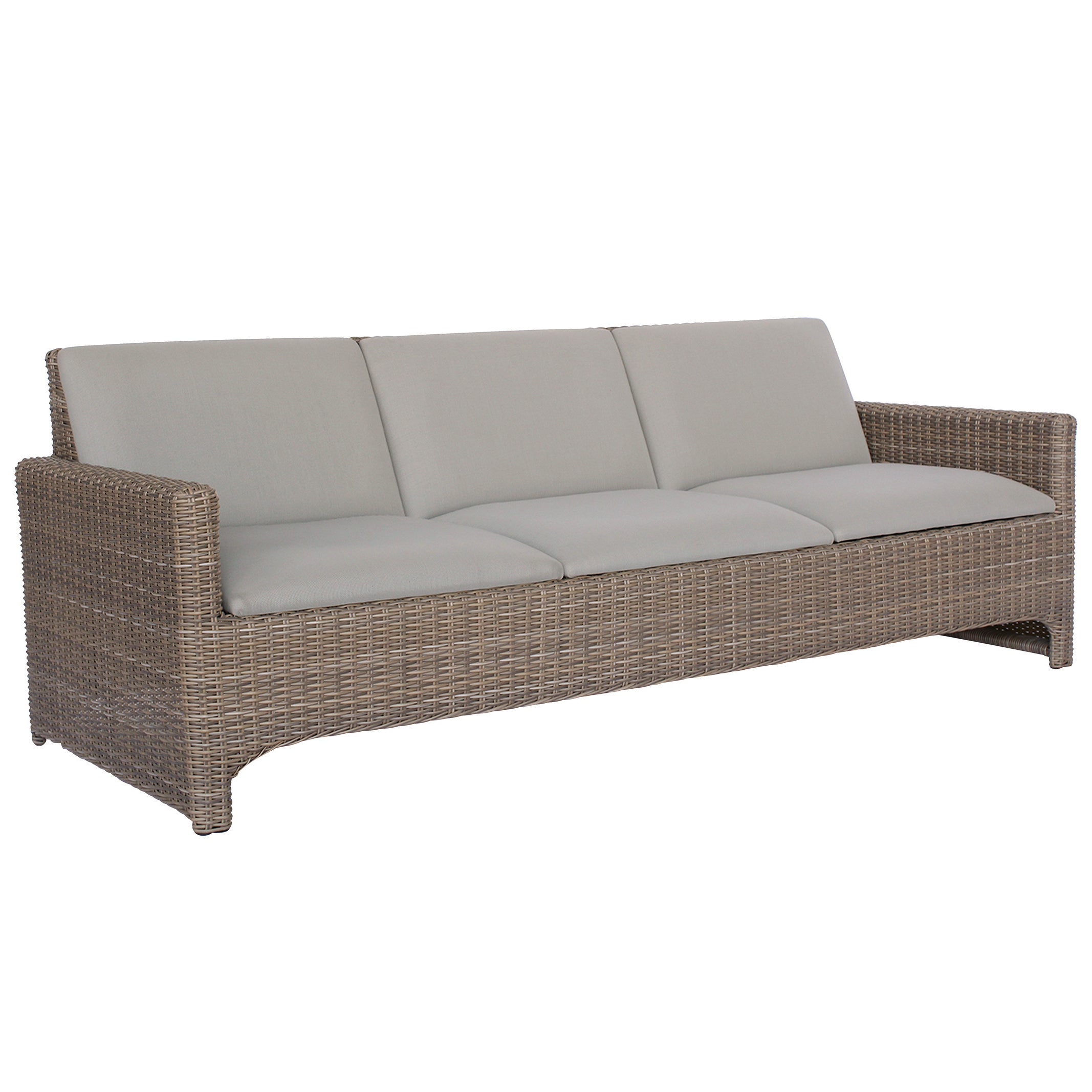 Kingsley Bate Milano Wicker Deep Seating Sofa