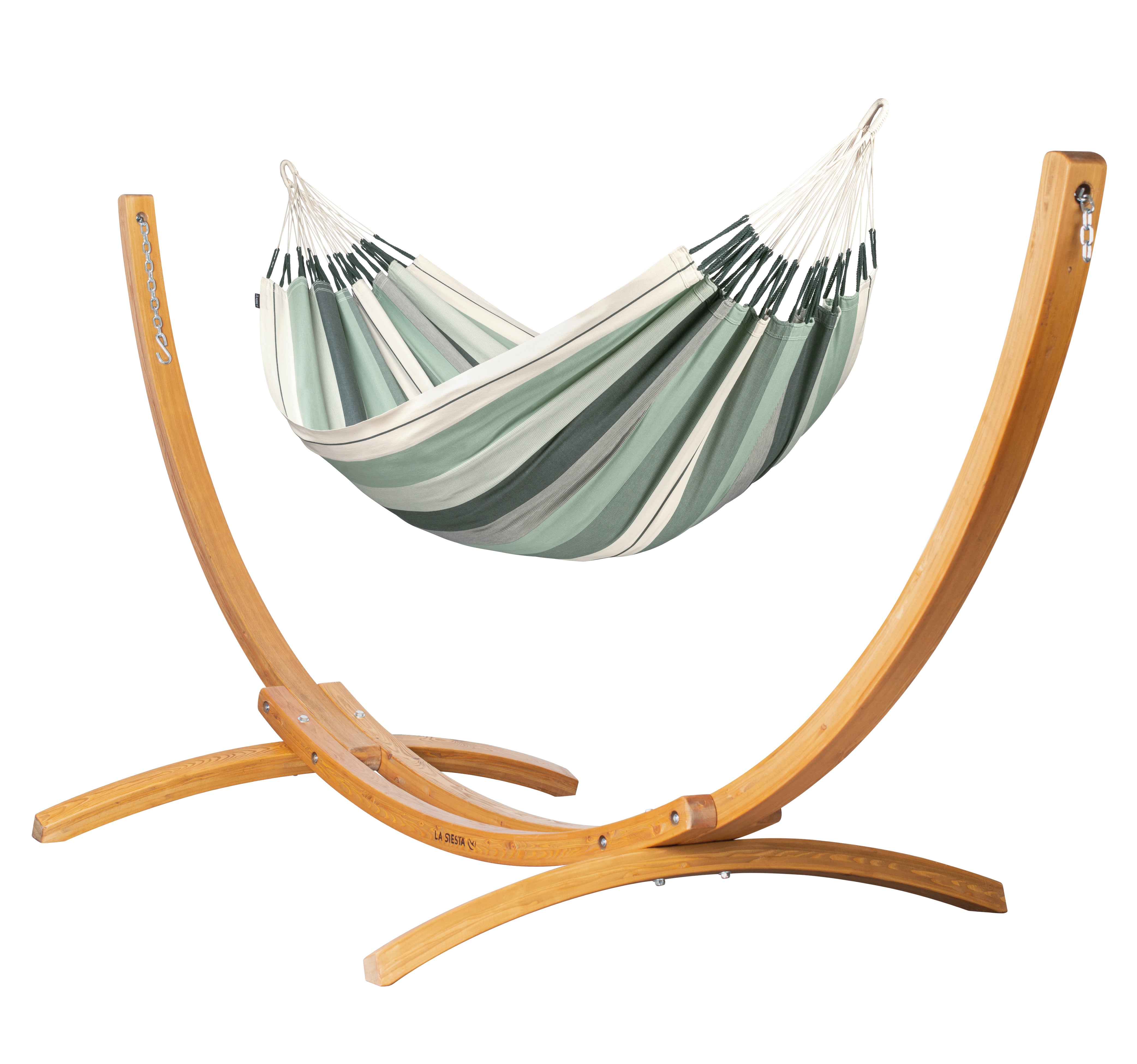 La Siesta Modesta Organic Cotton Double Classic Hammock - Olive