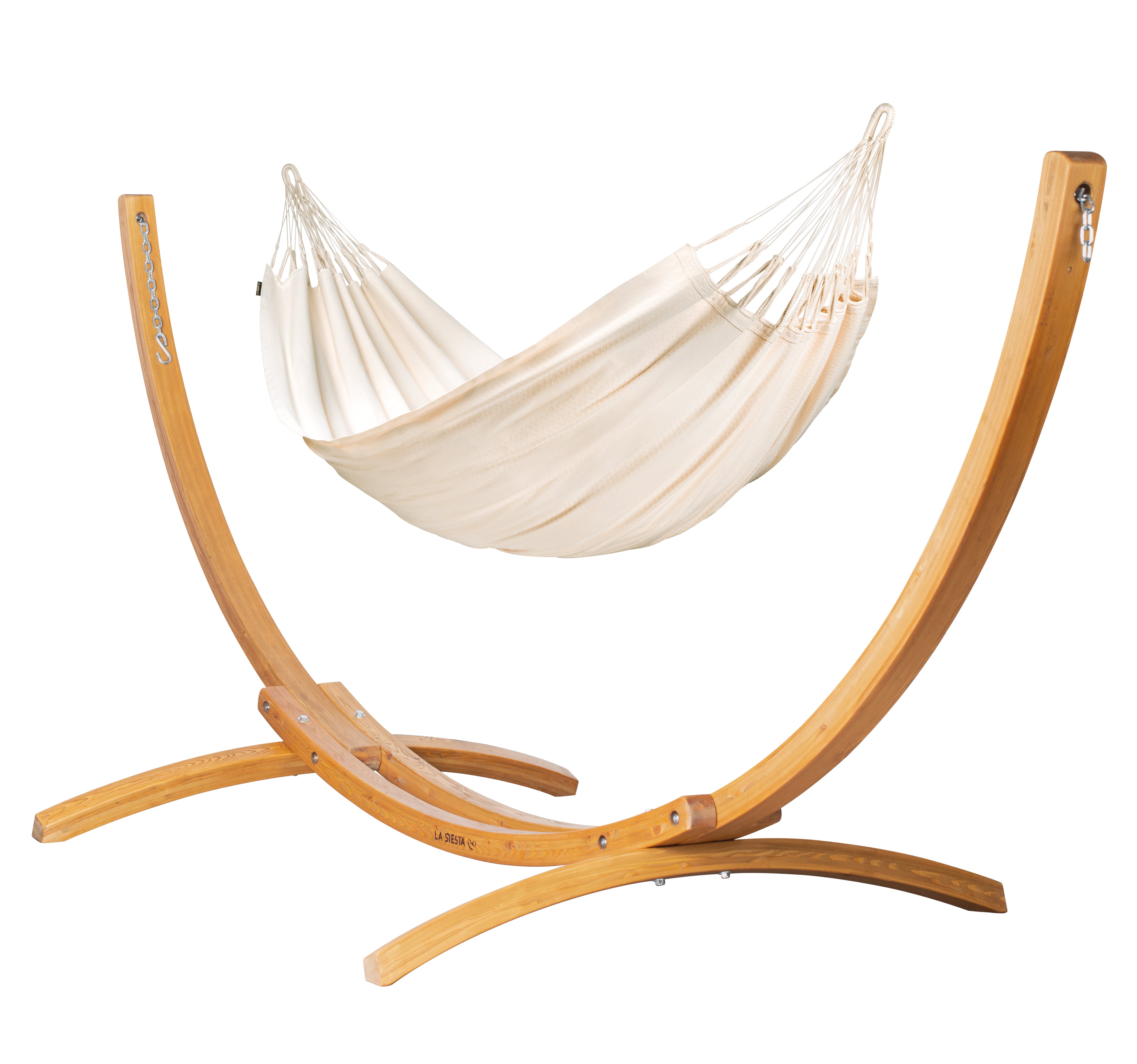 La Siesta Modesta Organic Cotton Double Classic Hammock - Latte