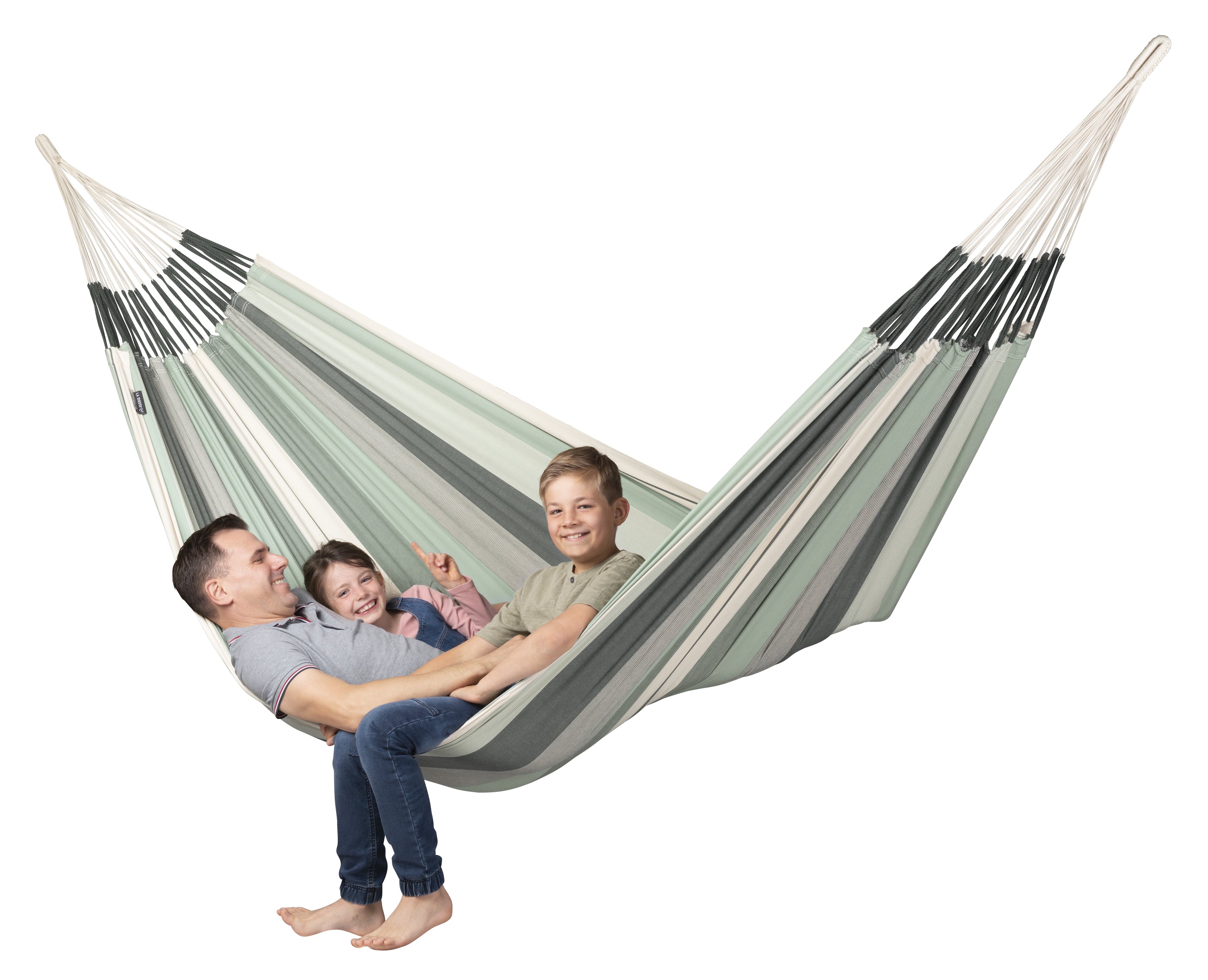 La Siesta Modesta Organic Cotton King-Size Classic Hammock - Olive