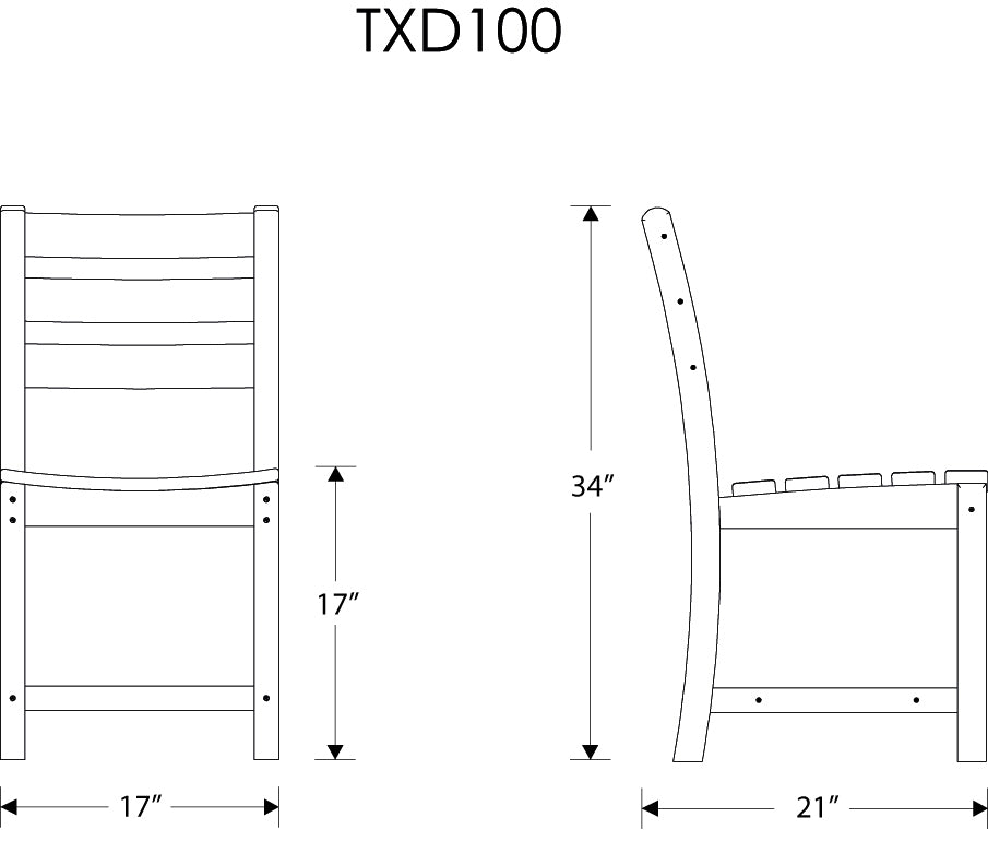 Trex® Outdoor Furniture™ Monterey Bay Dining Side Chair