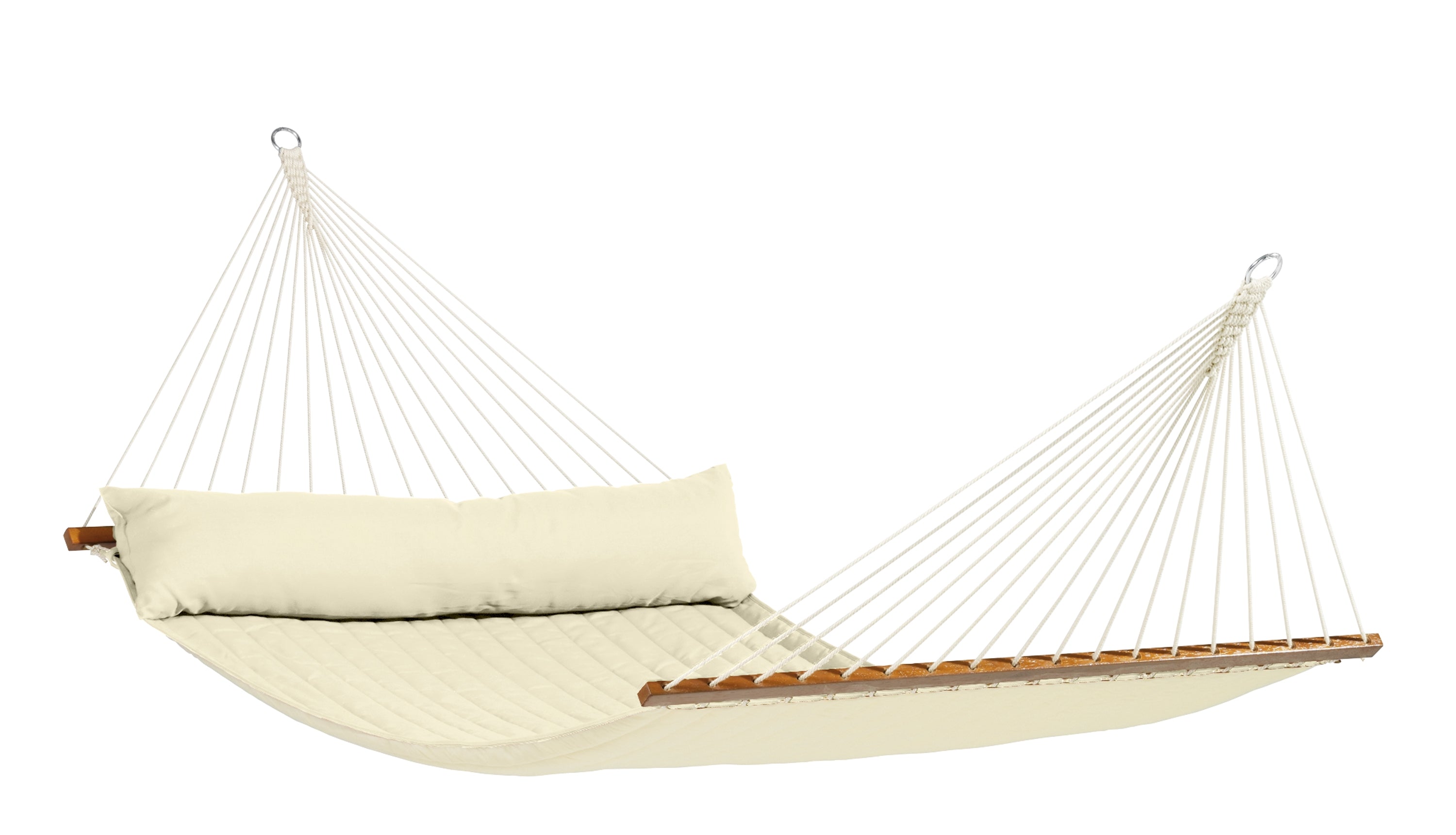 La Siesta Quilted King-Size Hammock - Vanilla