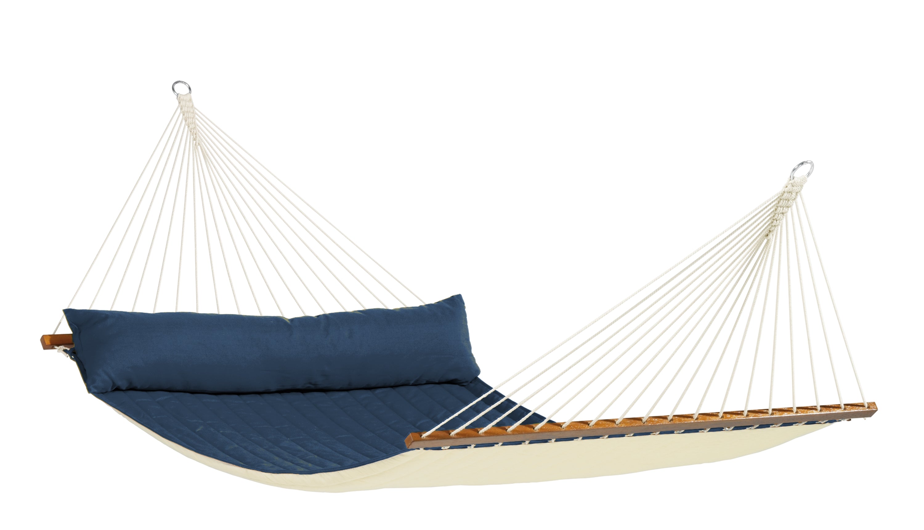 La Siesta Quilted King-Size Hammock - Navy Blue