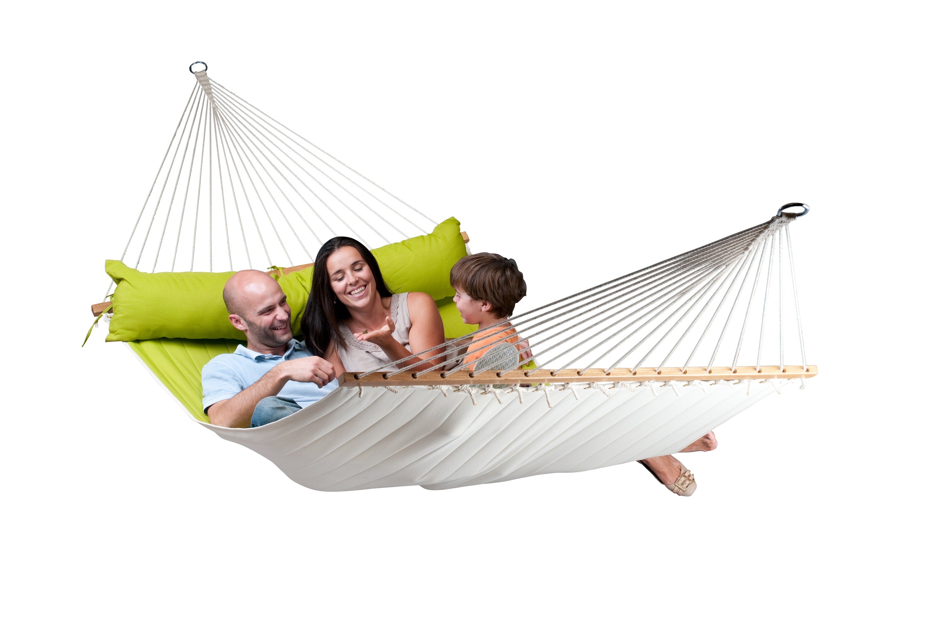 La Siesta Quilted King-Size Hammock - Avocado