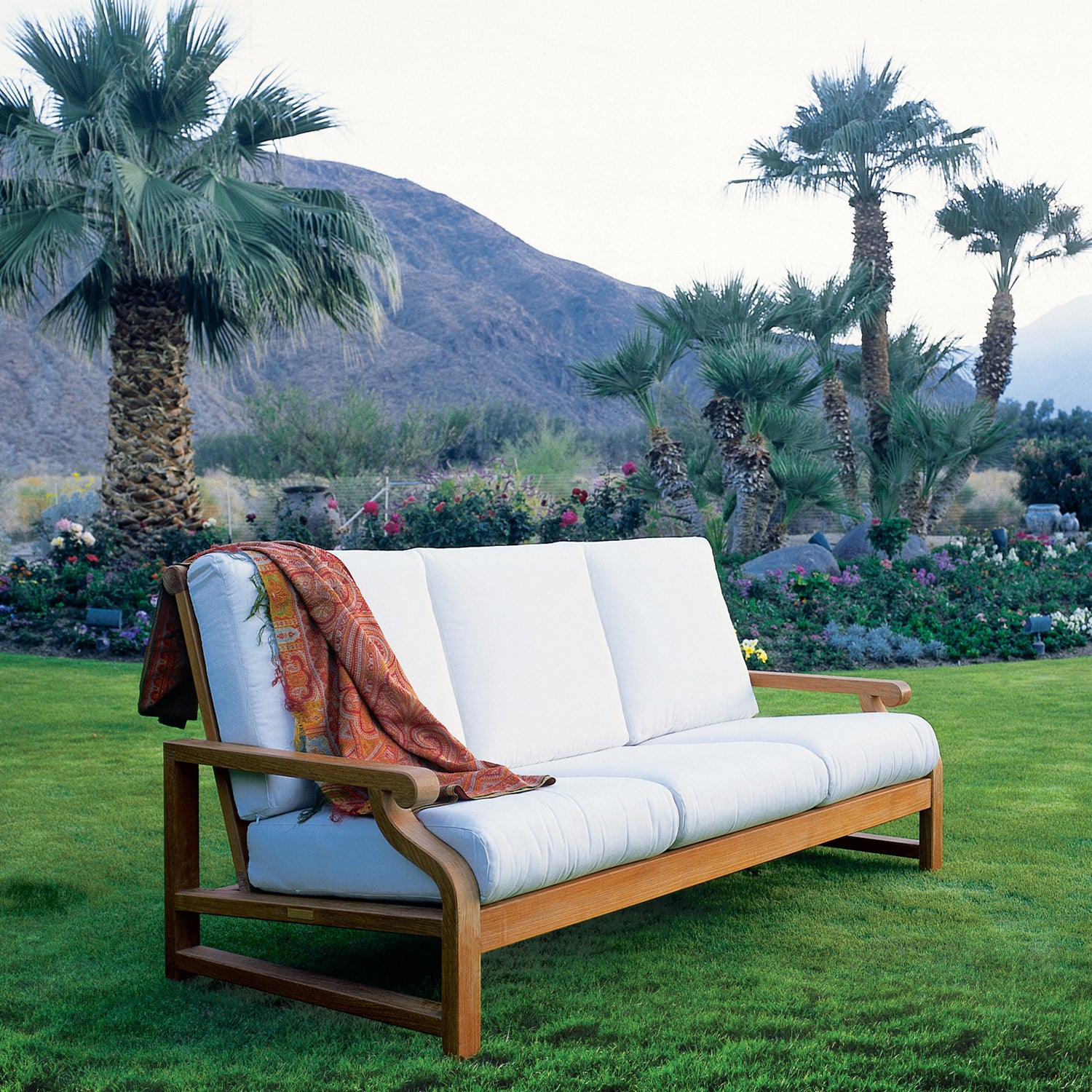 Kingsley Bate Nantucket Teak Deep Seating Sofa