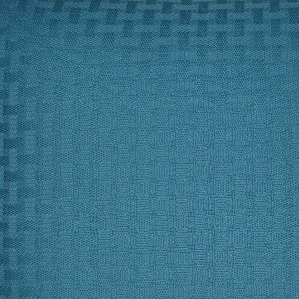 Carmel Weave Turquoise Outdoor Pillow 22x22